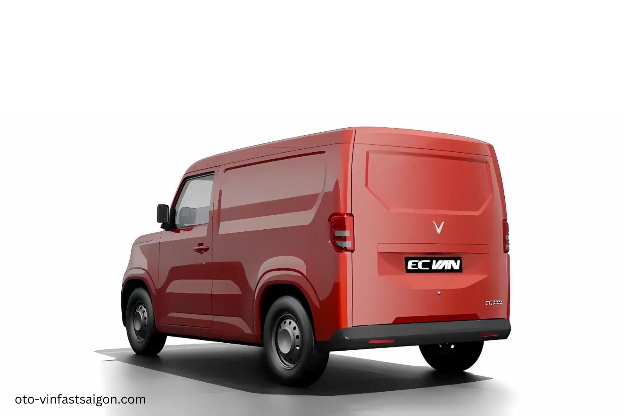 Vinfast EC VAN sở hữu đuôi xe vuông vắn