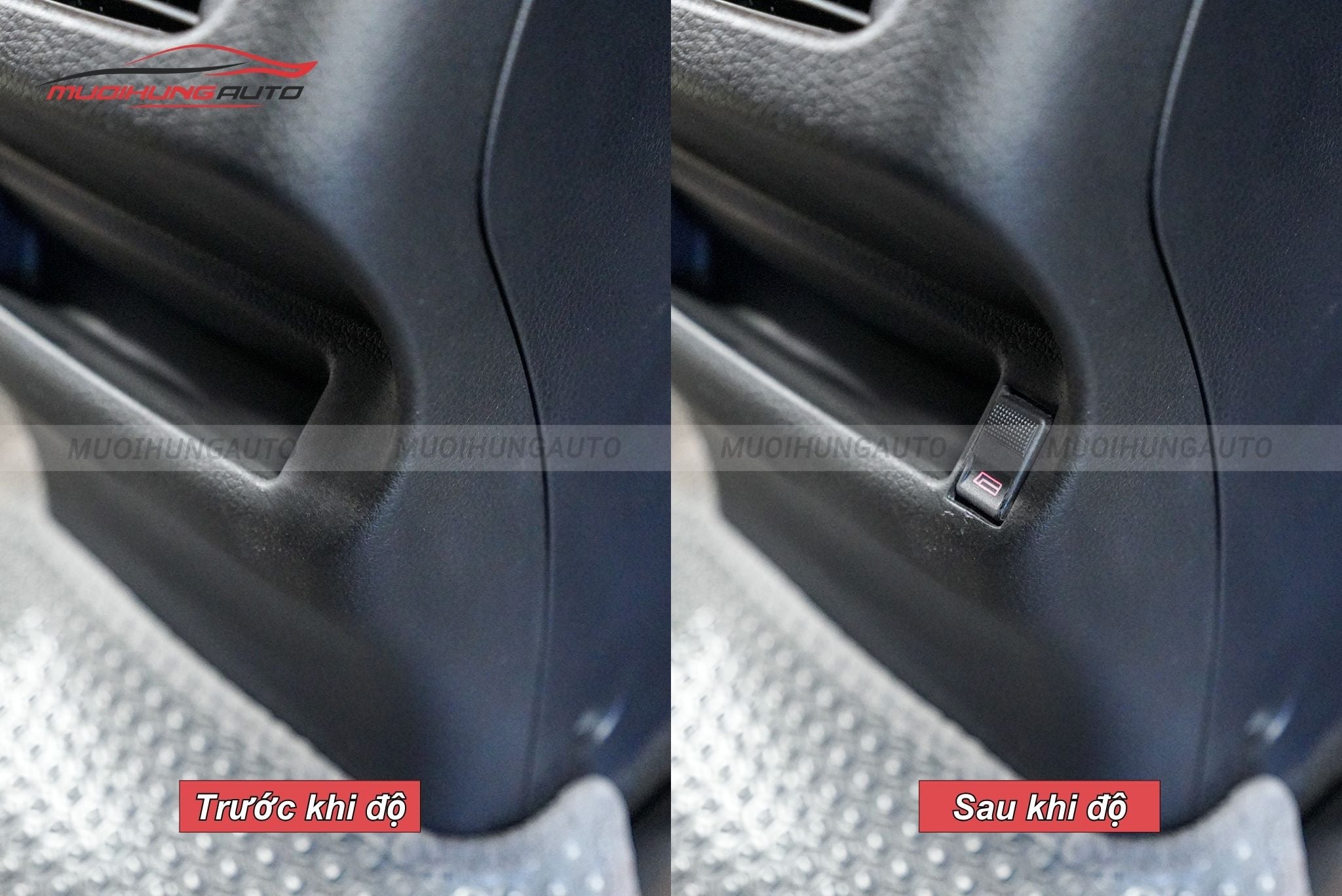 Nút bấm ghế chỉnh điện ô tô Nissan Navara 2022