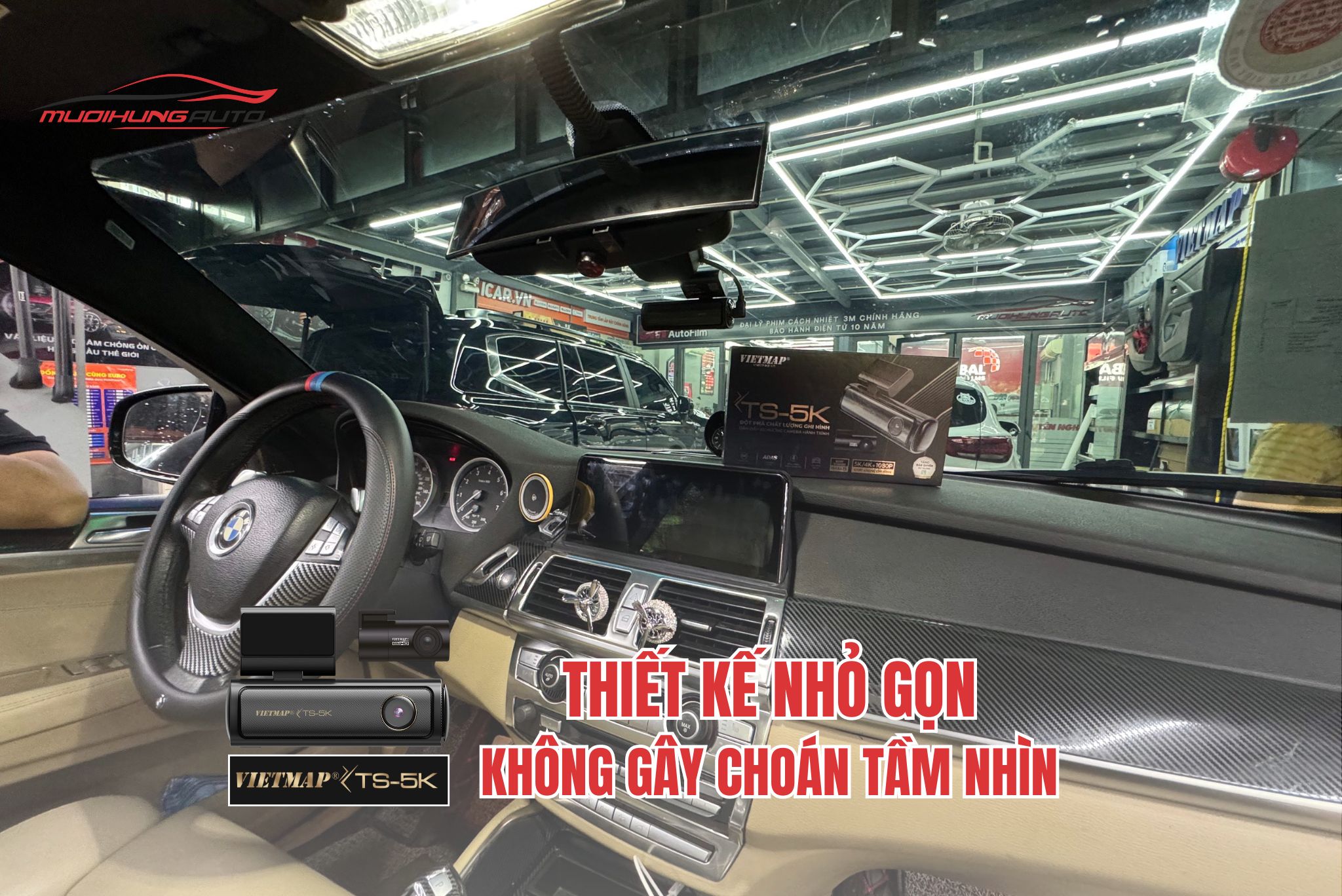 Lắp Vietmap TS-5K Cho Xe BMW X6