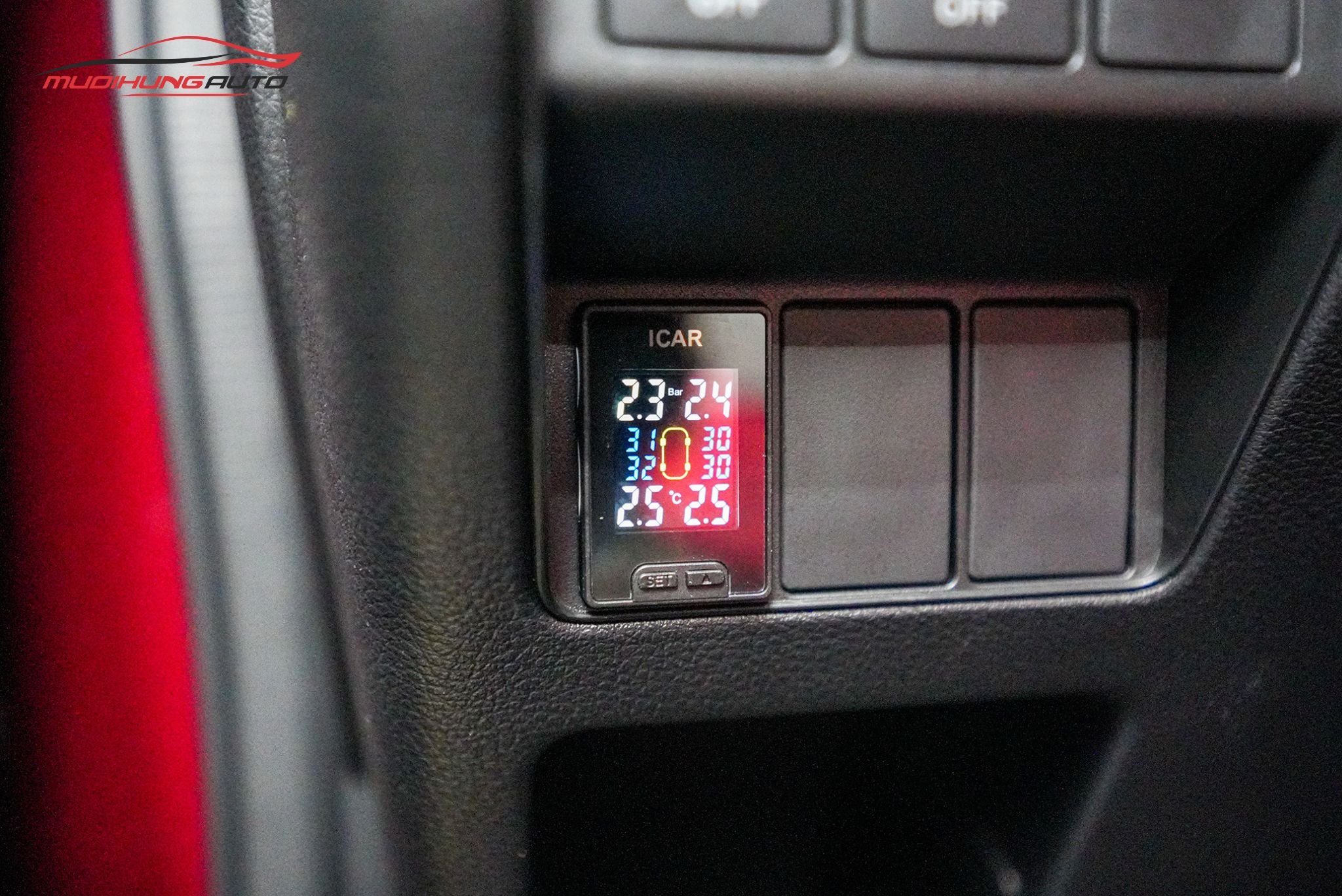 Lắp cảm biến áp suất lốp Ellisafe C397 xe Honda CRV