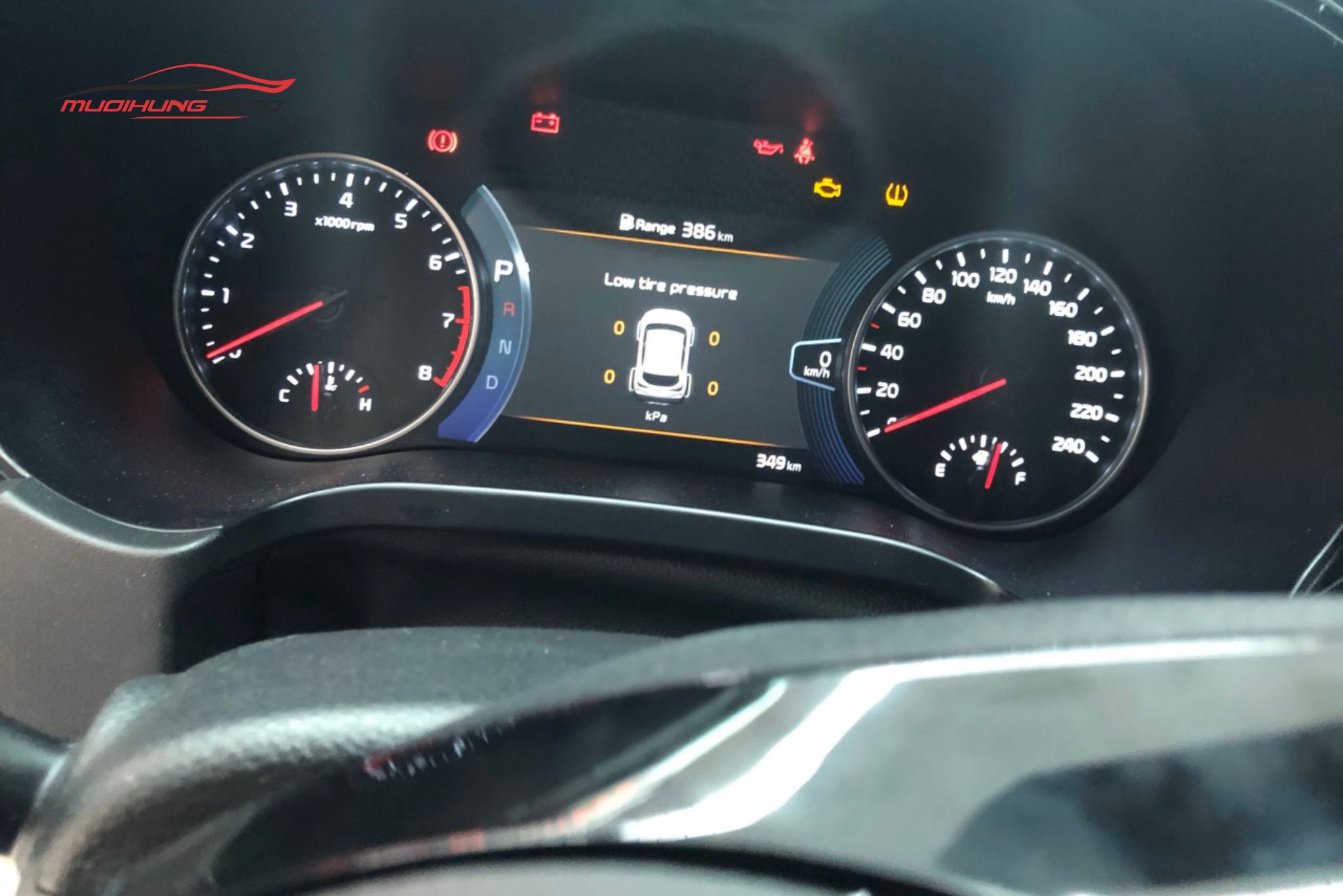 Lắp Cảm Biến Áp Suất Lốp ICAR Ellisafe i31 Cho Xe Kia Seltos