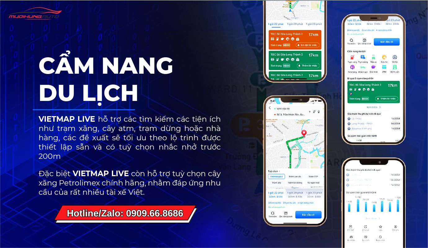 Phần mềm dẫn đường Vietmap Live