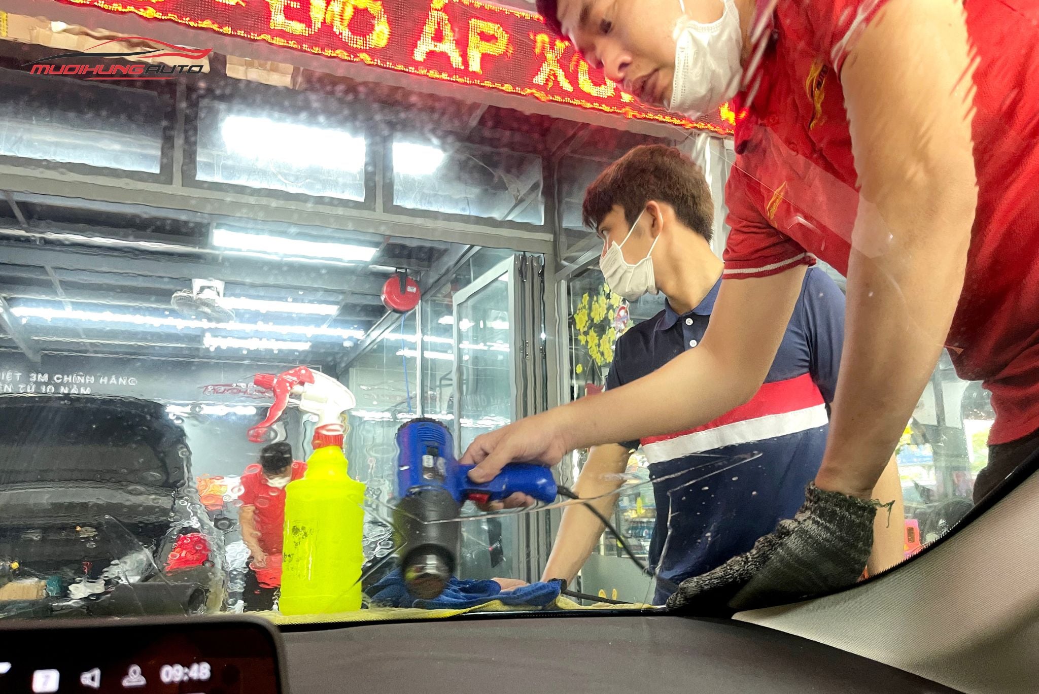 Phim cách nhiệt 3M chính hãng BMW 520i