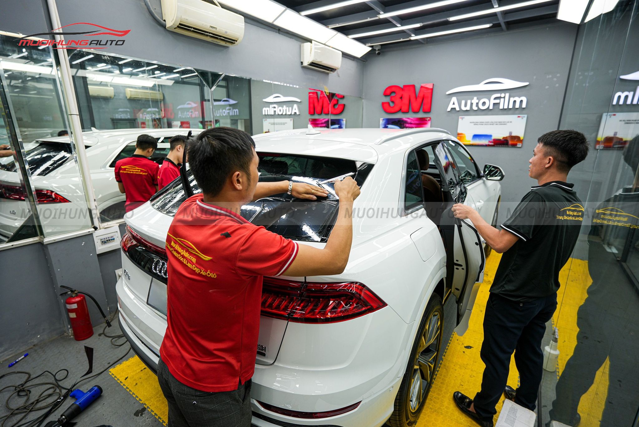 Phim cách nhiệt 3M chính hãng cho xe Audi Q8