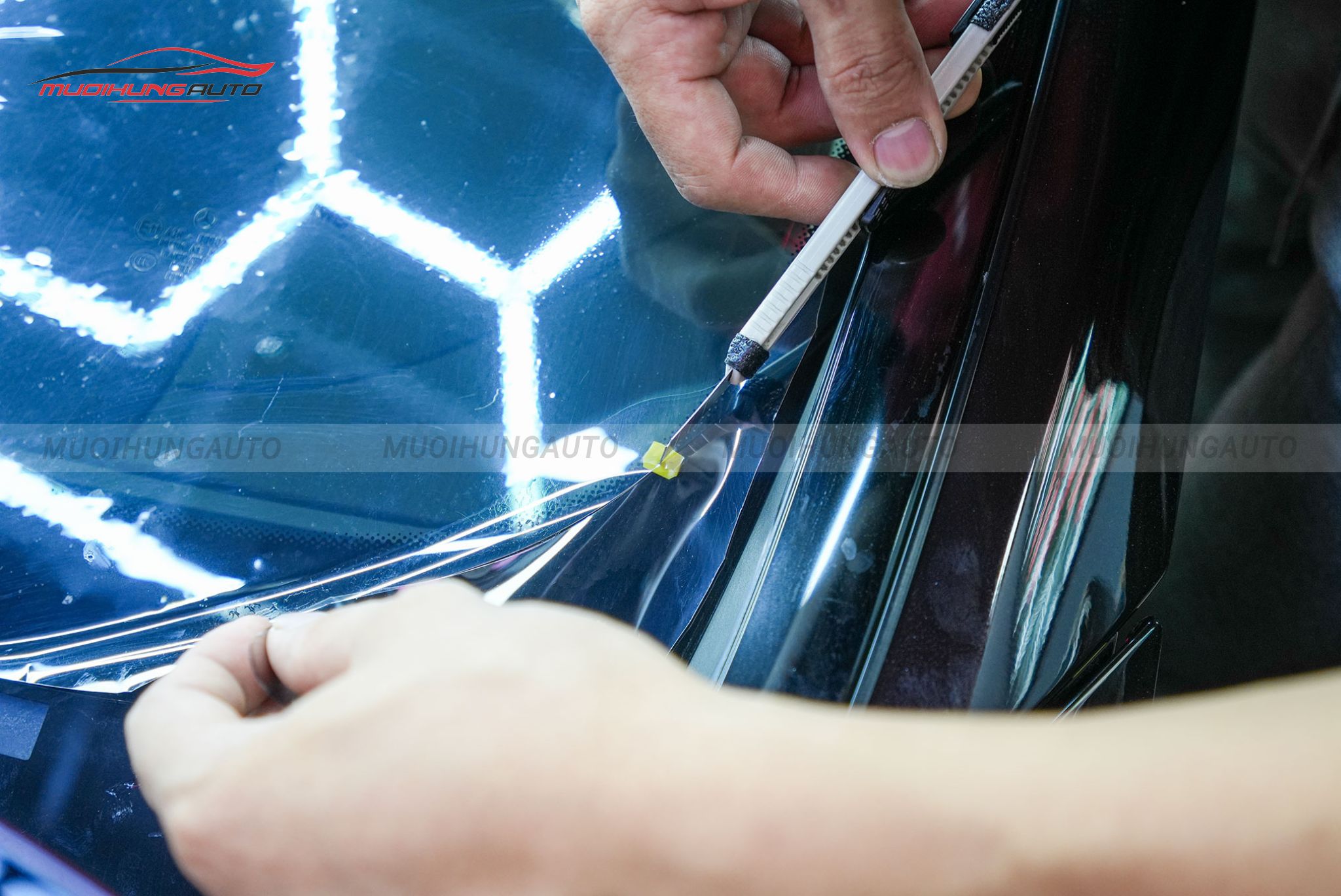 Phim cách nhiệt 3M chính hãng Mercedes S450 2020