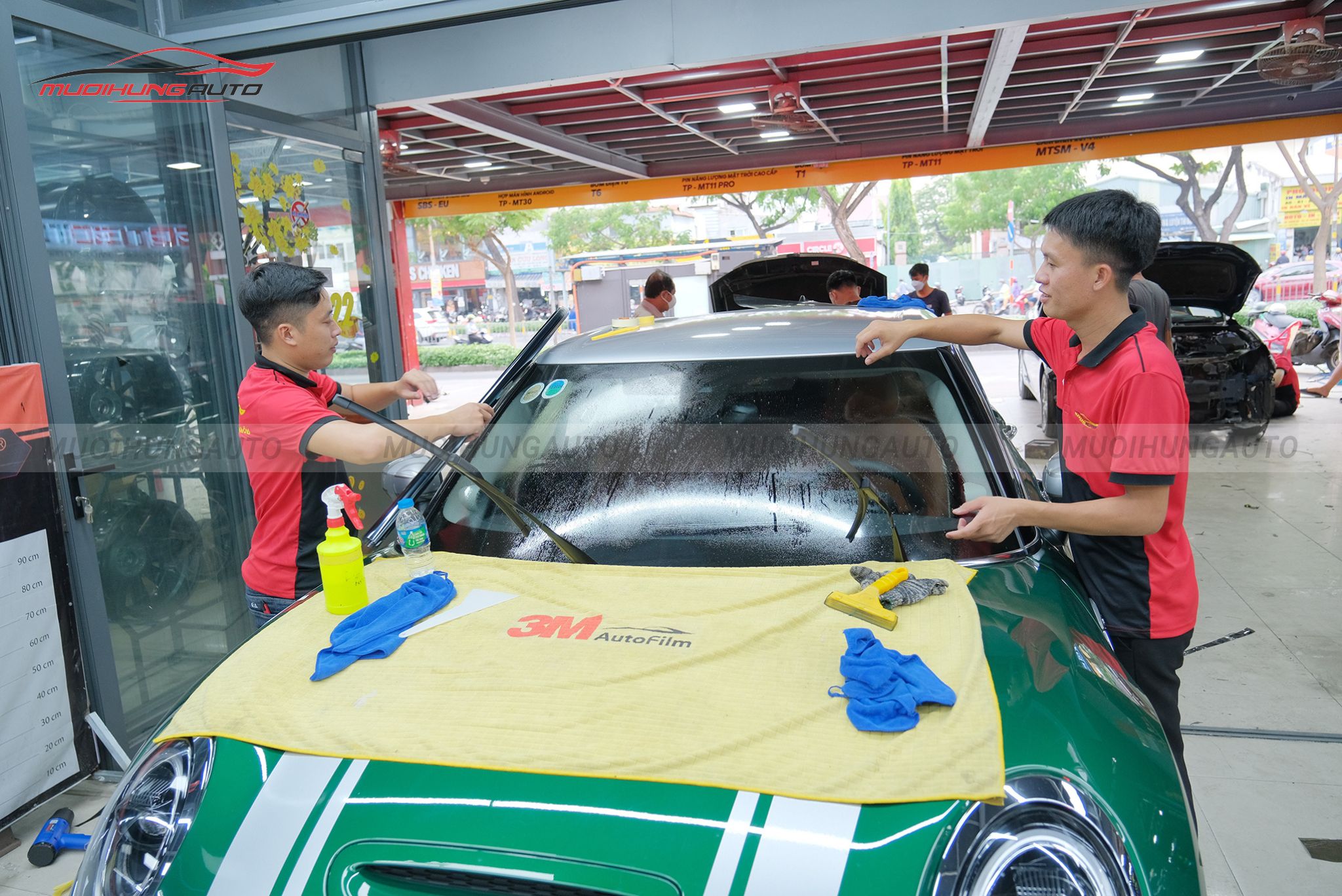 Phim cách nhiệt 3M chính hãng Mini Cooper