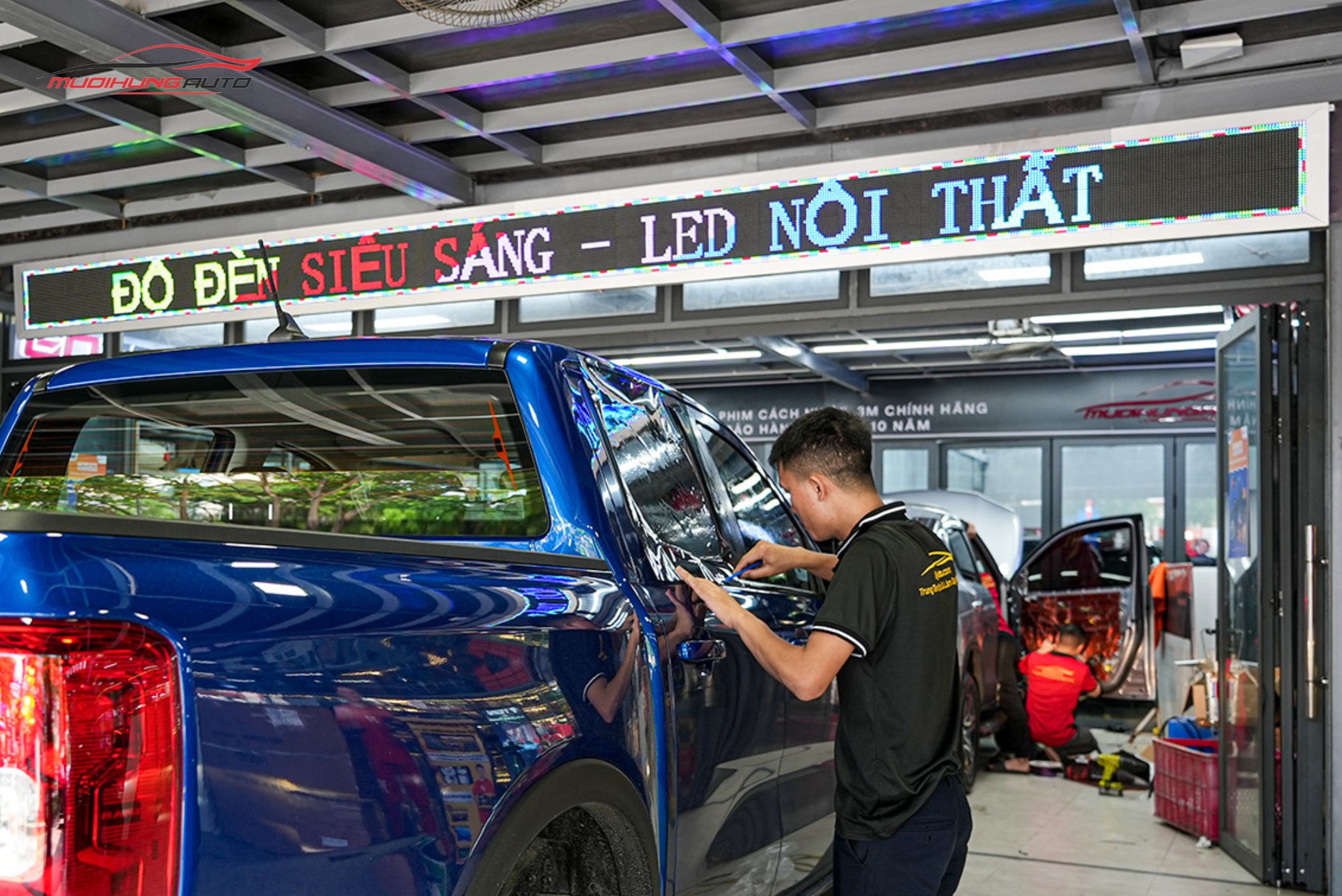 Phim cách nhiệt 3M cho Ford Ranger