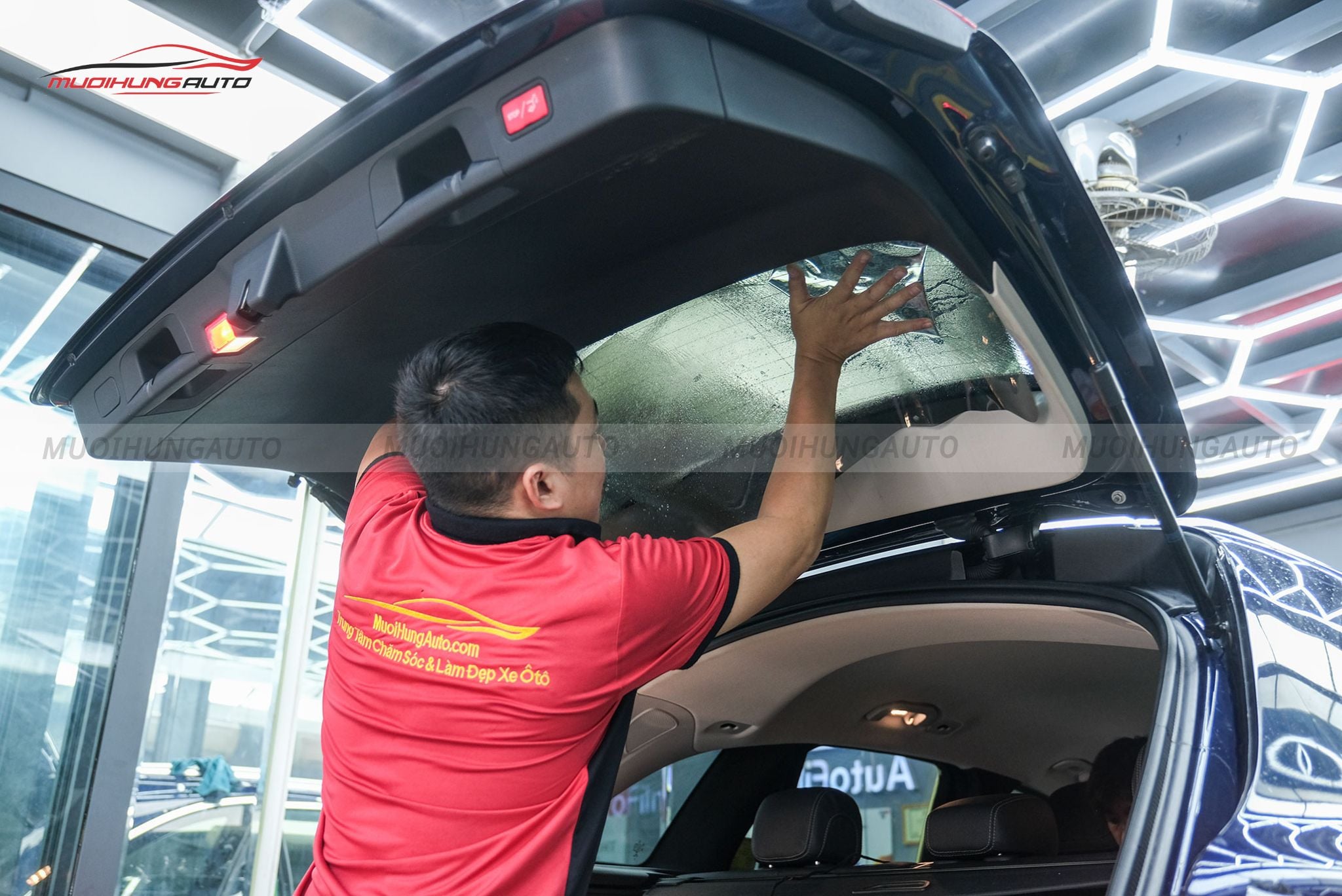 Phim cách nhiệt 3M cho Mercedes GLC 200