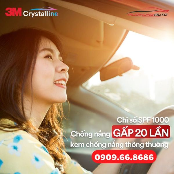 Phim cách nhiệt 3M cho xe 5 chỗ