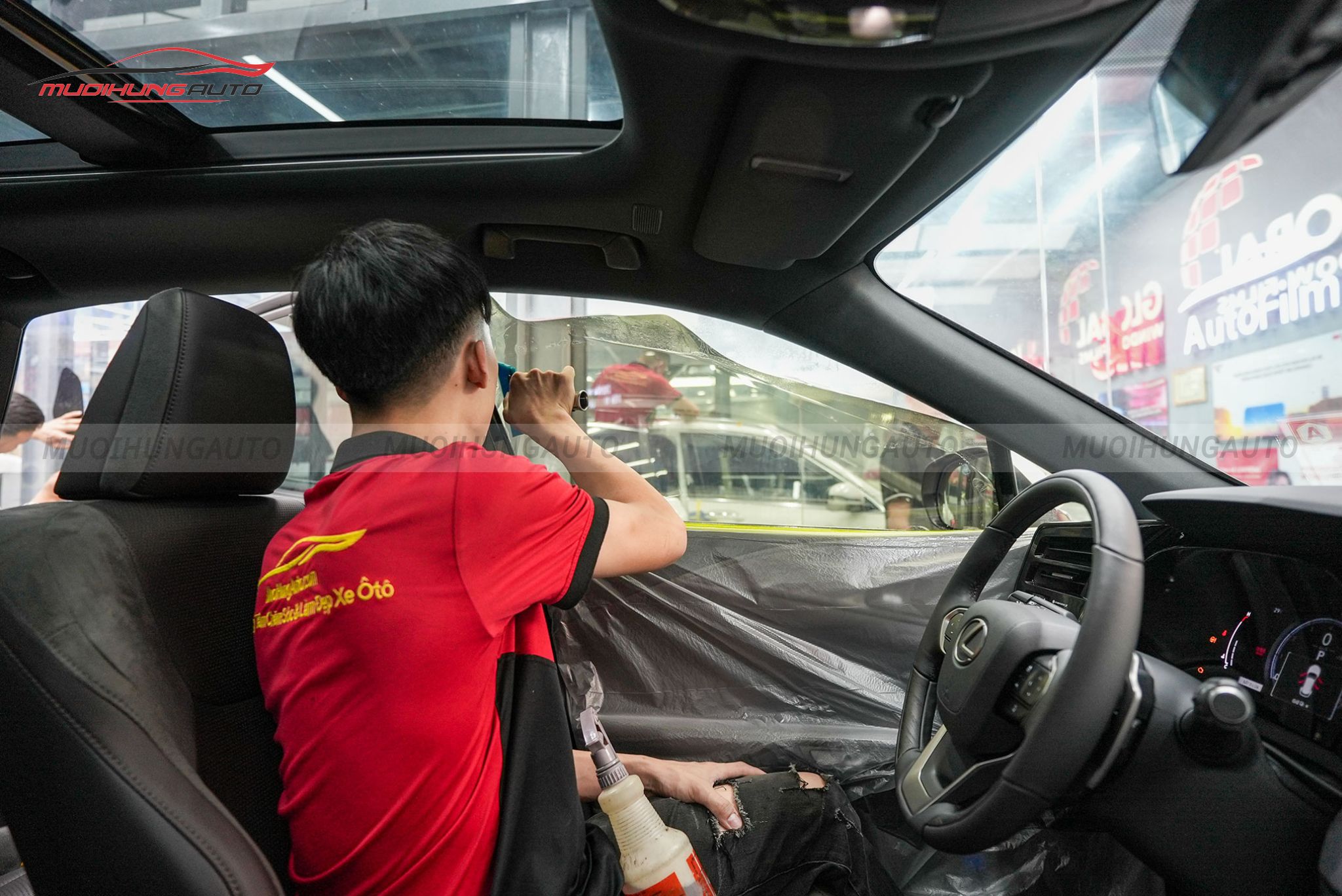 Phim cách nhiệt 3M cho xe Lexus RX350 2024