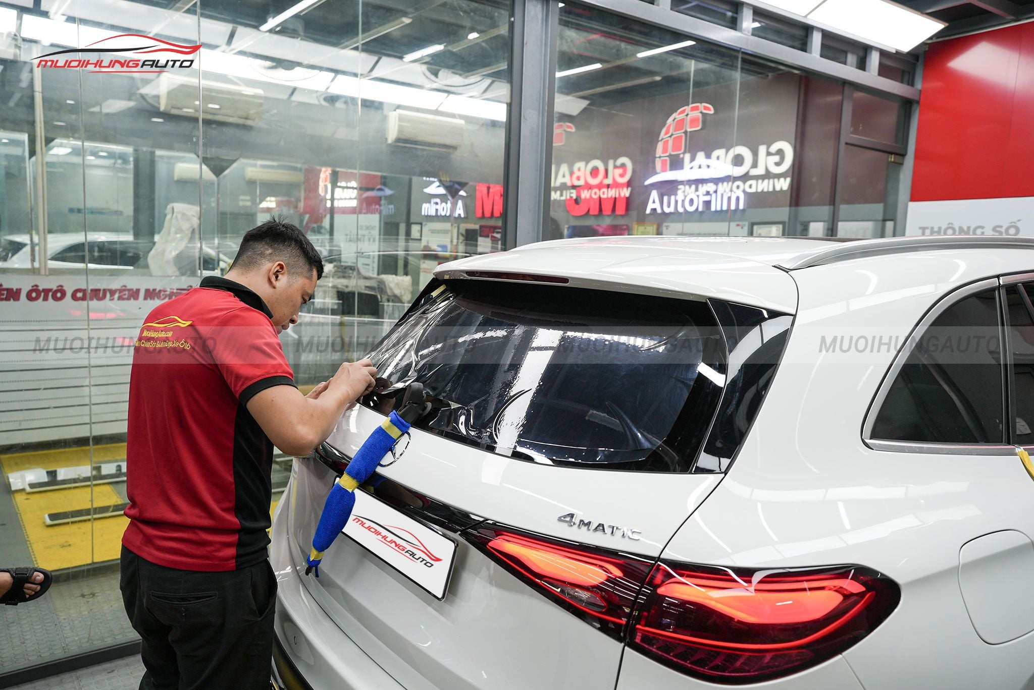 Phim cách nhiệt 3M cho xe Mercedes GLC 300 2020