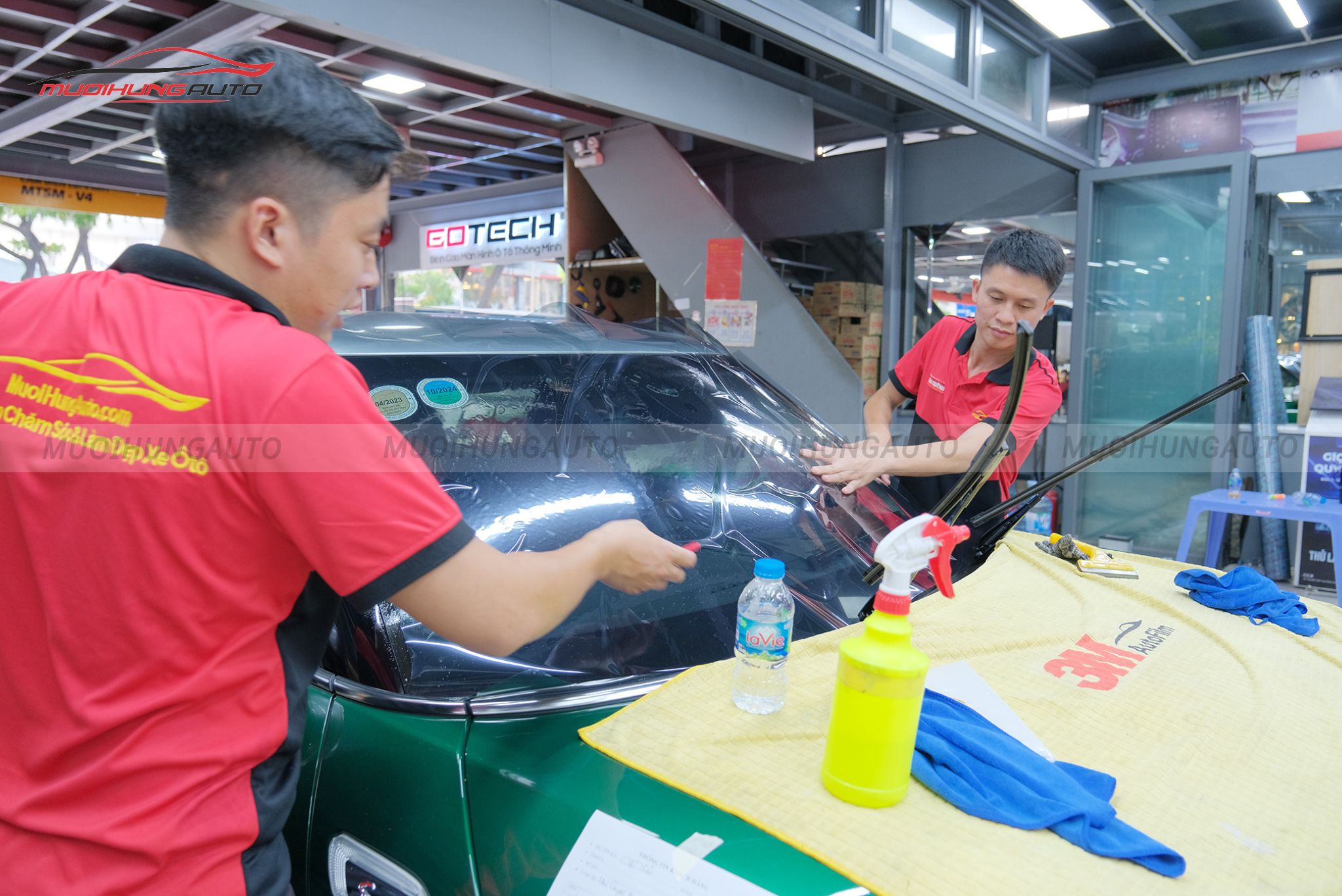 Phim cách nhiệt 3M cho xe Mini Cooper