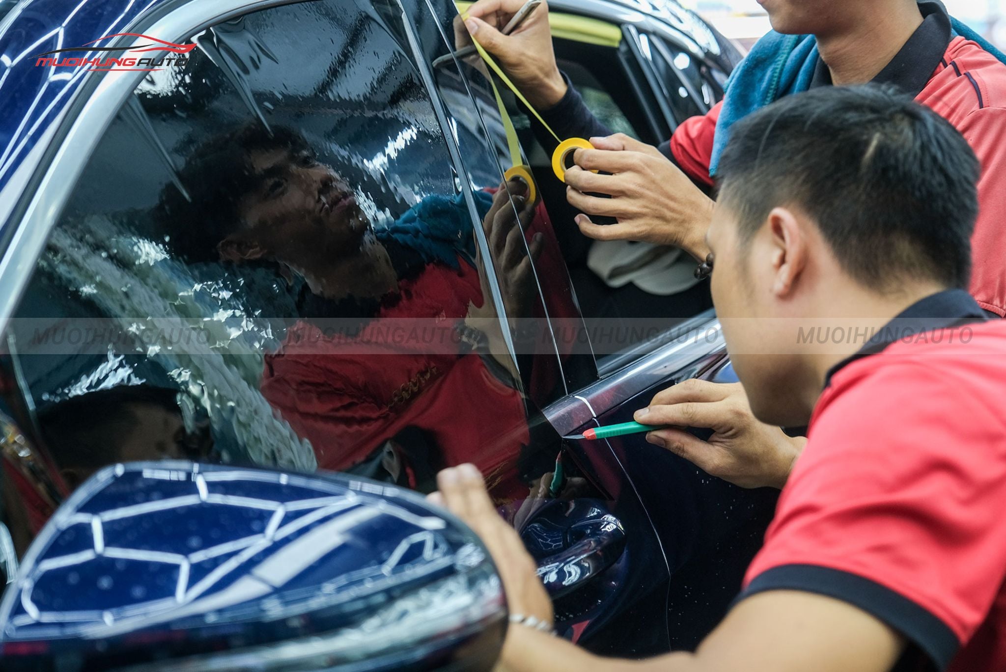 Phim cách nhiệt 3M Mercedes GLC 200