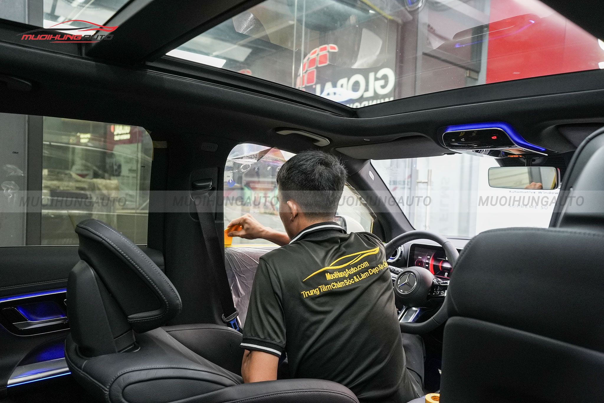 Phim cách nhiệt 3M ô tô Mercedes GLC 300 2020