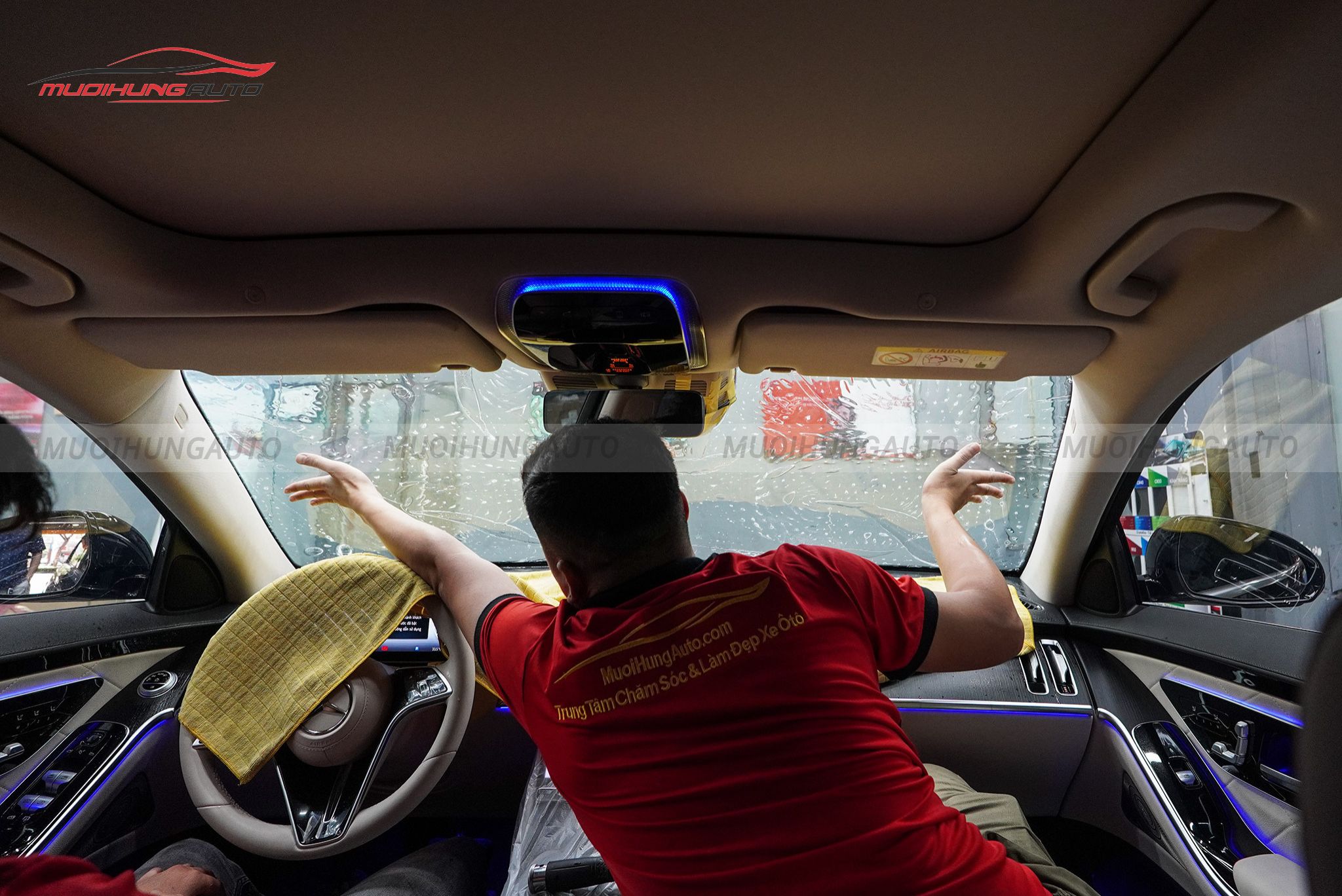 Phim cách nhiệt 3M ô tô Mercedes S450 2022