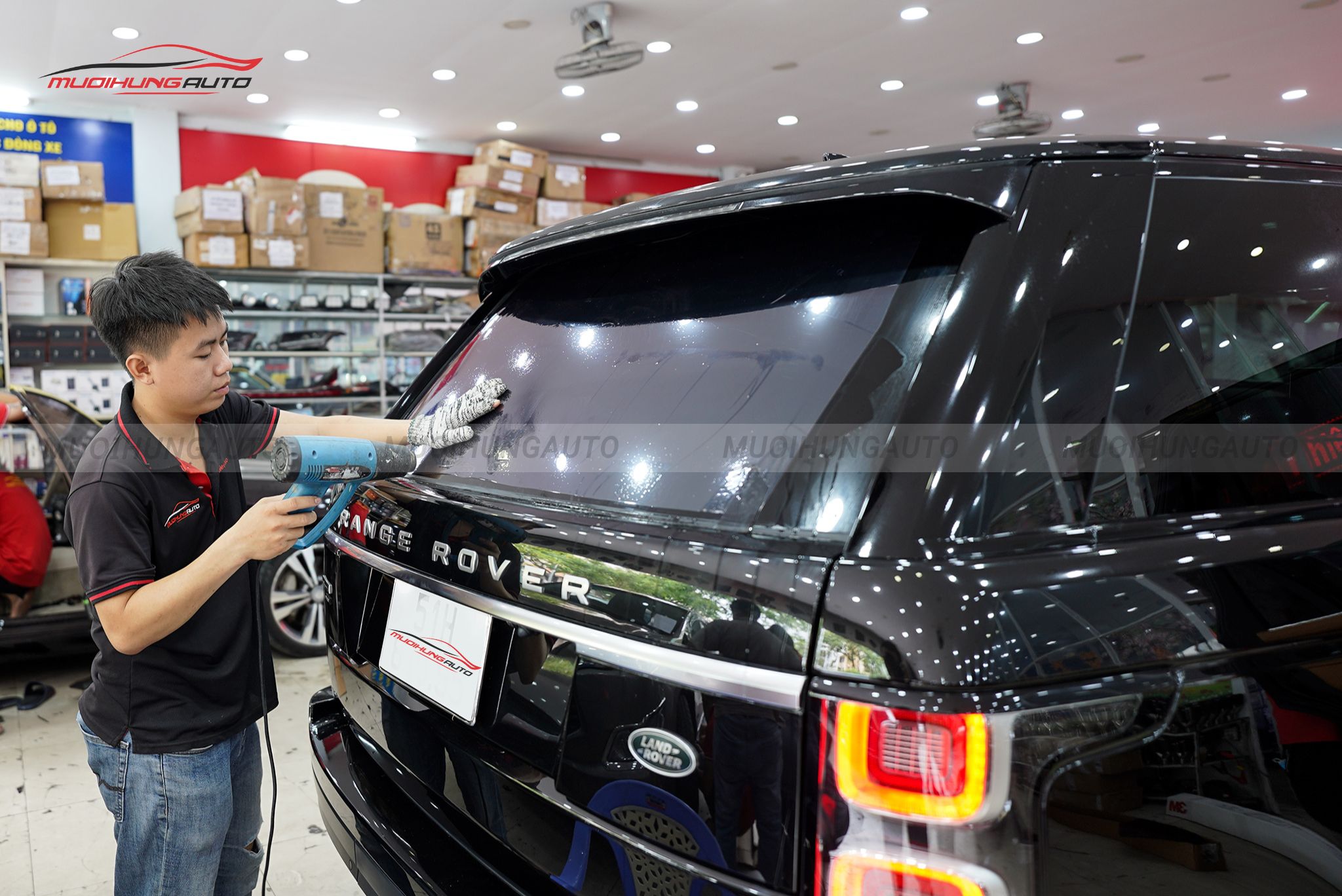 Phim cách nhiệt 3M ô tô Range Rover Autobiography P400