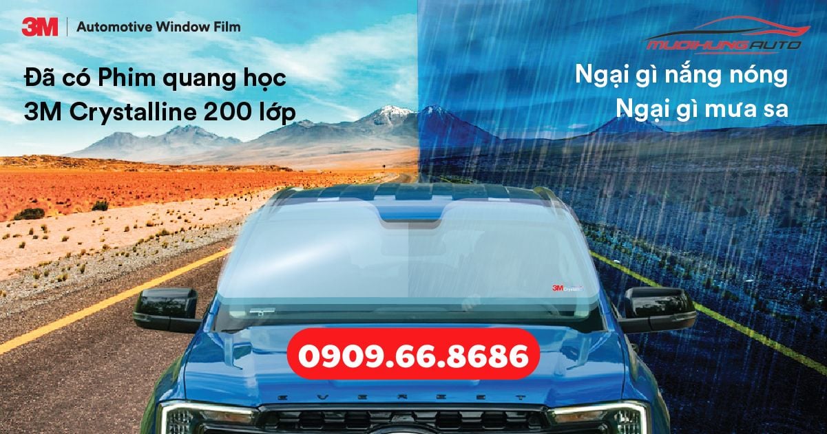 Phim cách nhiệt 3M xe 7 chỗ