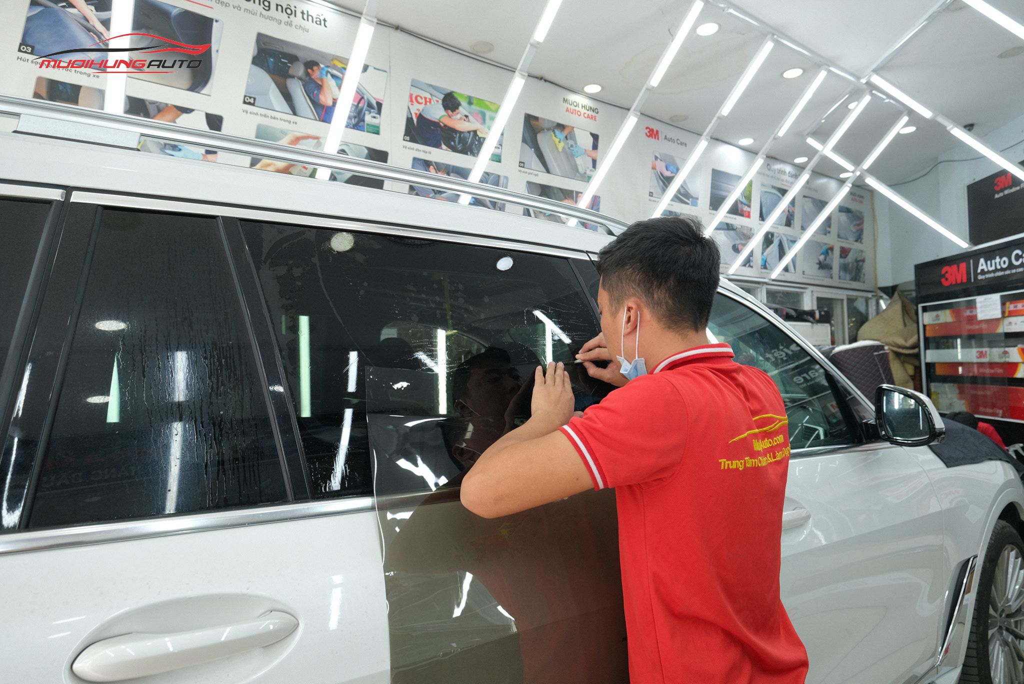 Phim cách nhiệt 3M xe BMW X7 2020