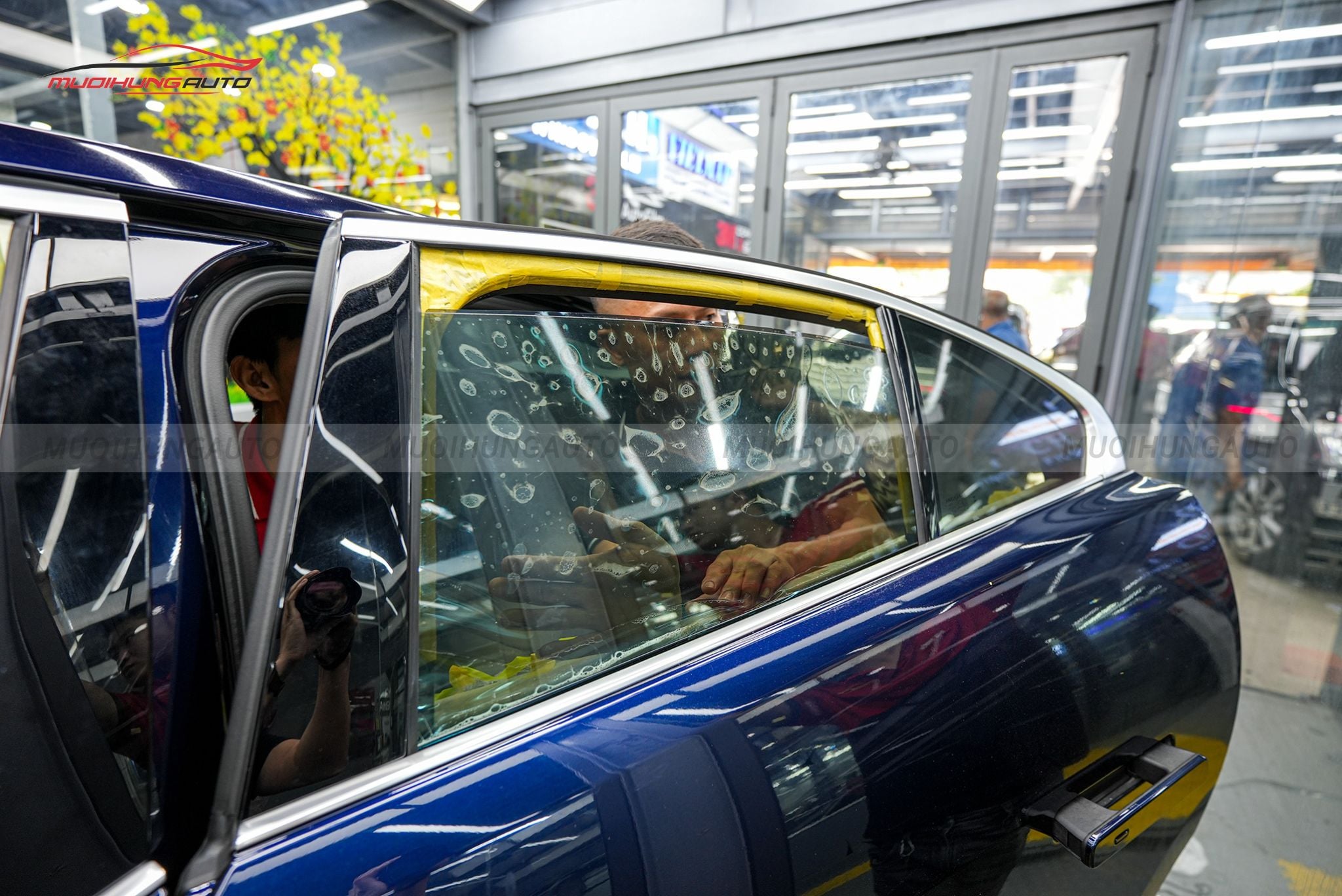 Phim cách nhiệt 3M xe Jaguar EV400