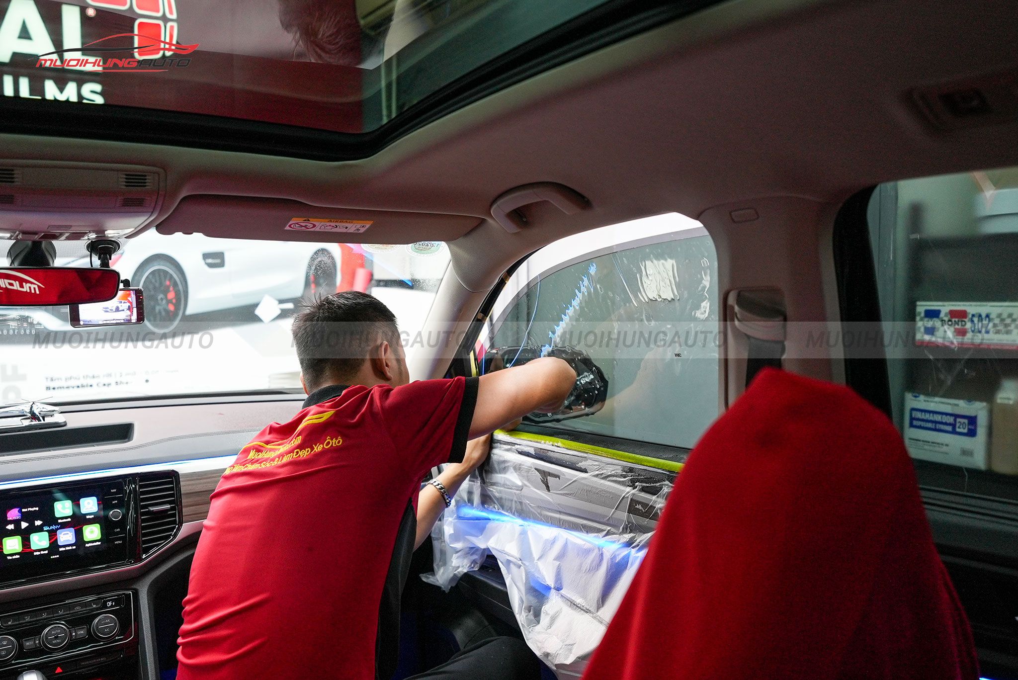 Phim cách nhiệt 3M xe ô  tô Volkswagen Teramont 2024