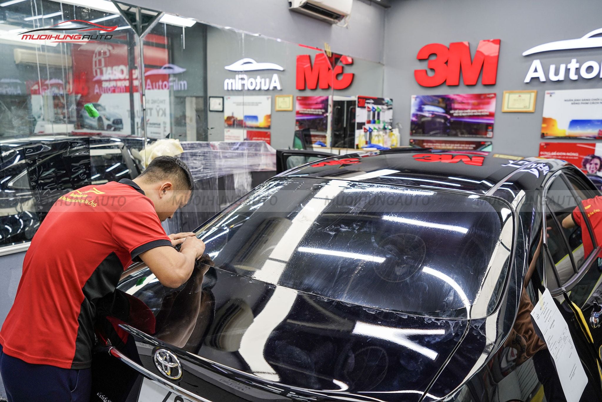 Phim cách nhiệt 3M xe Toyota Altis 2023