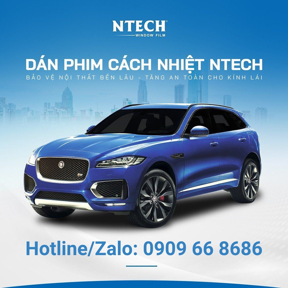 Phim cách nhiệt NTECH gói Tiêu chuẩn
