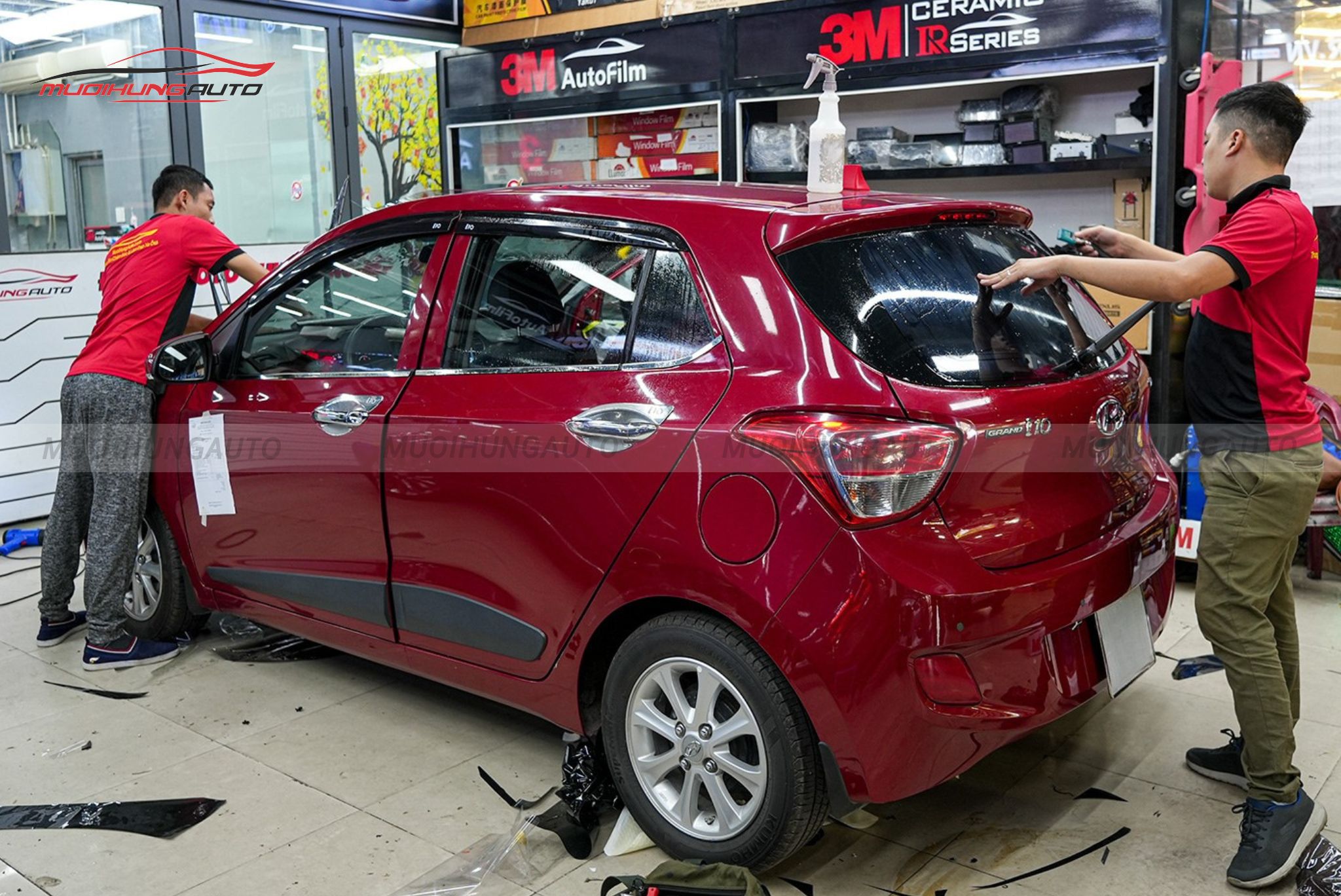 Phim cách nhiệt ô tô 3M Hyundai i10 2016