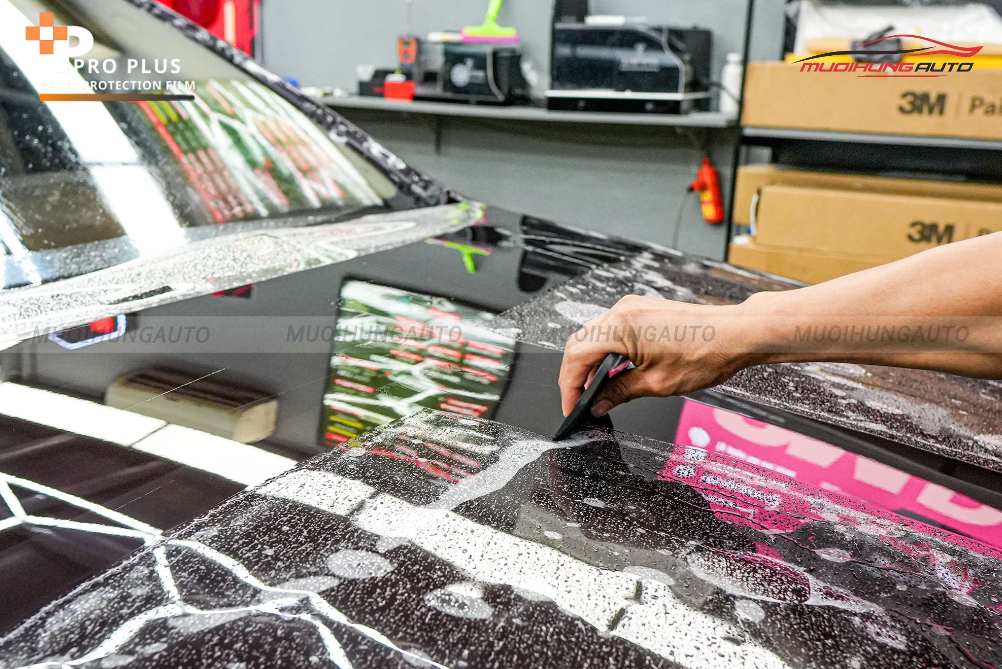 Phim PPF Ppro Plus TPU-G20 7.5 PPF DELUXE dán xe hơi