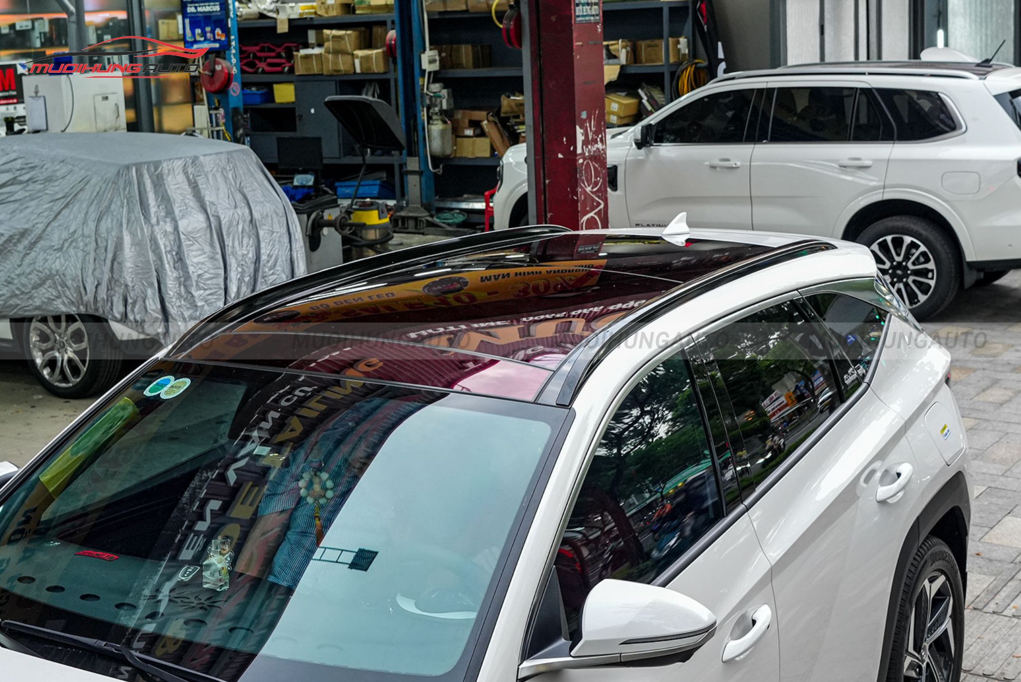 Phim PPF TPU Sunroof cách nhiệt cửa sổ trời cho Hyundai Tucson 2024