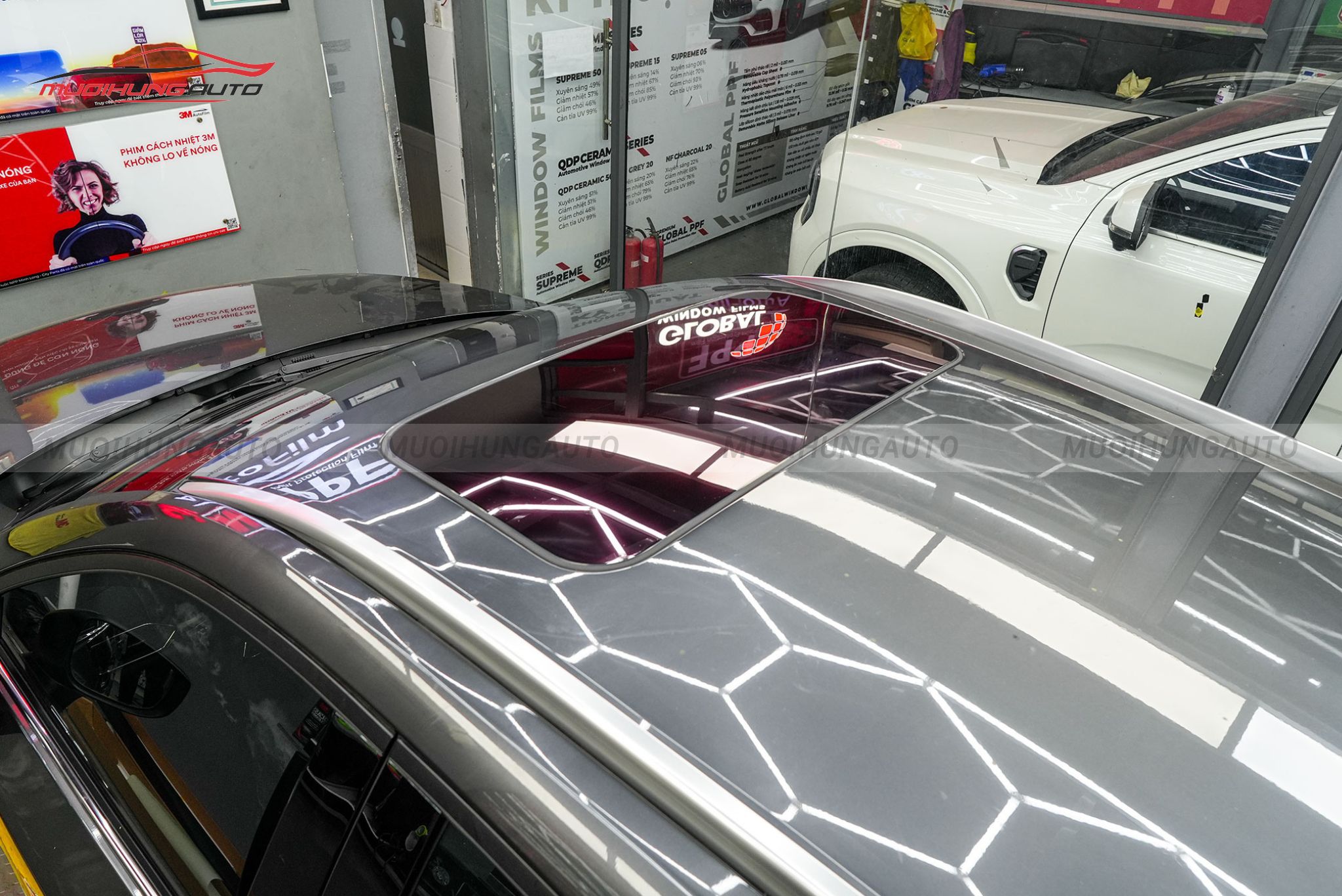 Phim PPF TPU Sunroof cách nhiệt cửa sổ trời cho ô tô Mazda CX5 2024