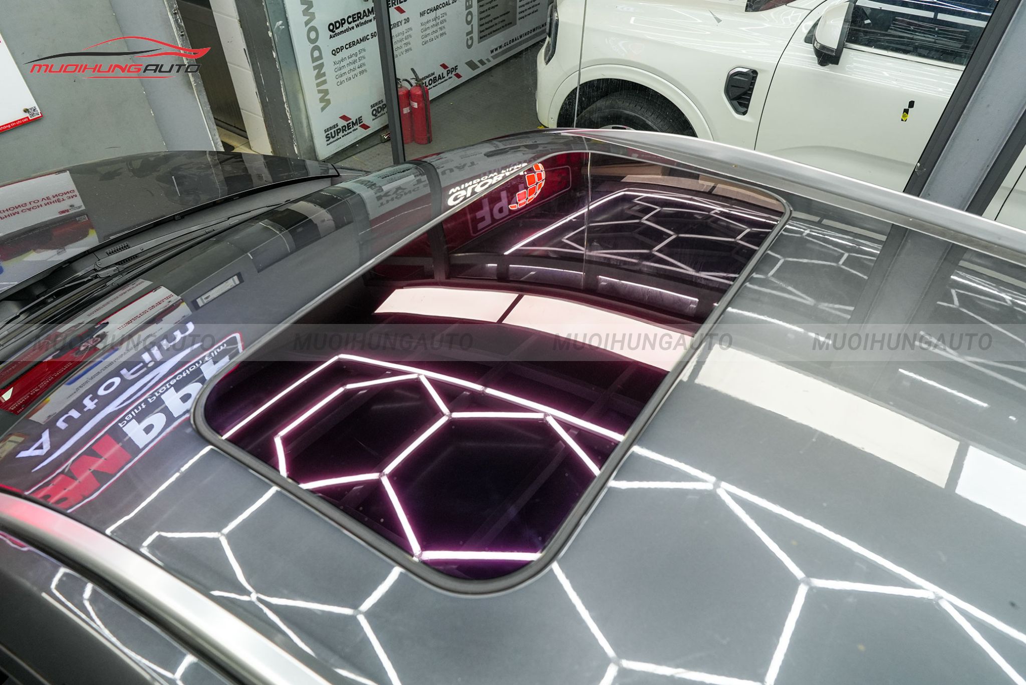 Phim PPF TPU Sunroof cách nhiệt cửa sổ trời ô tô Mazda CX5 2024