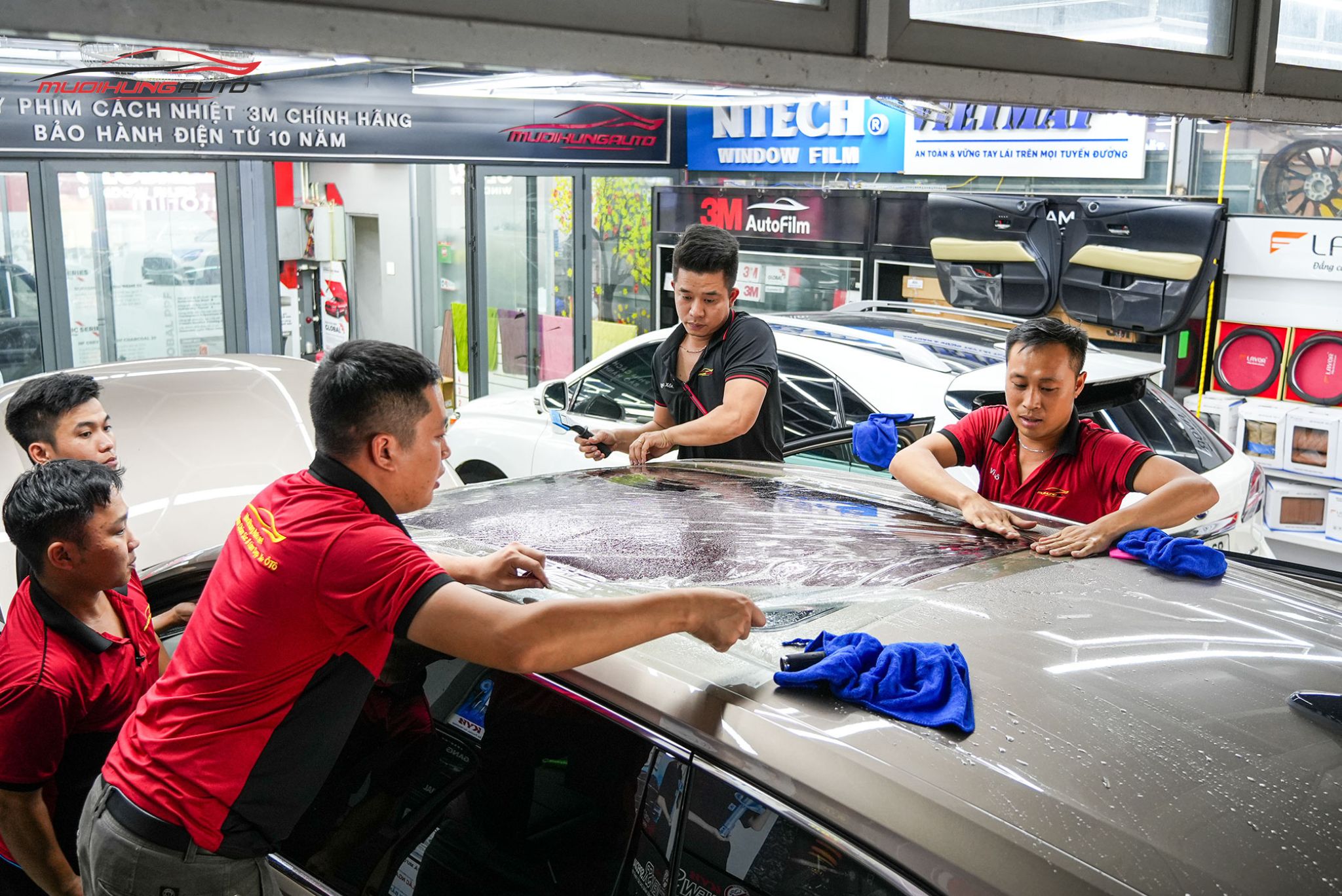 Phim PPF TPU SUNROOF cách nhiệt cửa sổ trời ô tô Volkswagen Viloran