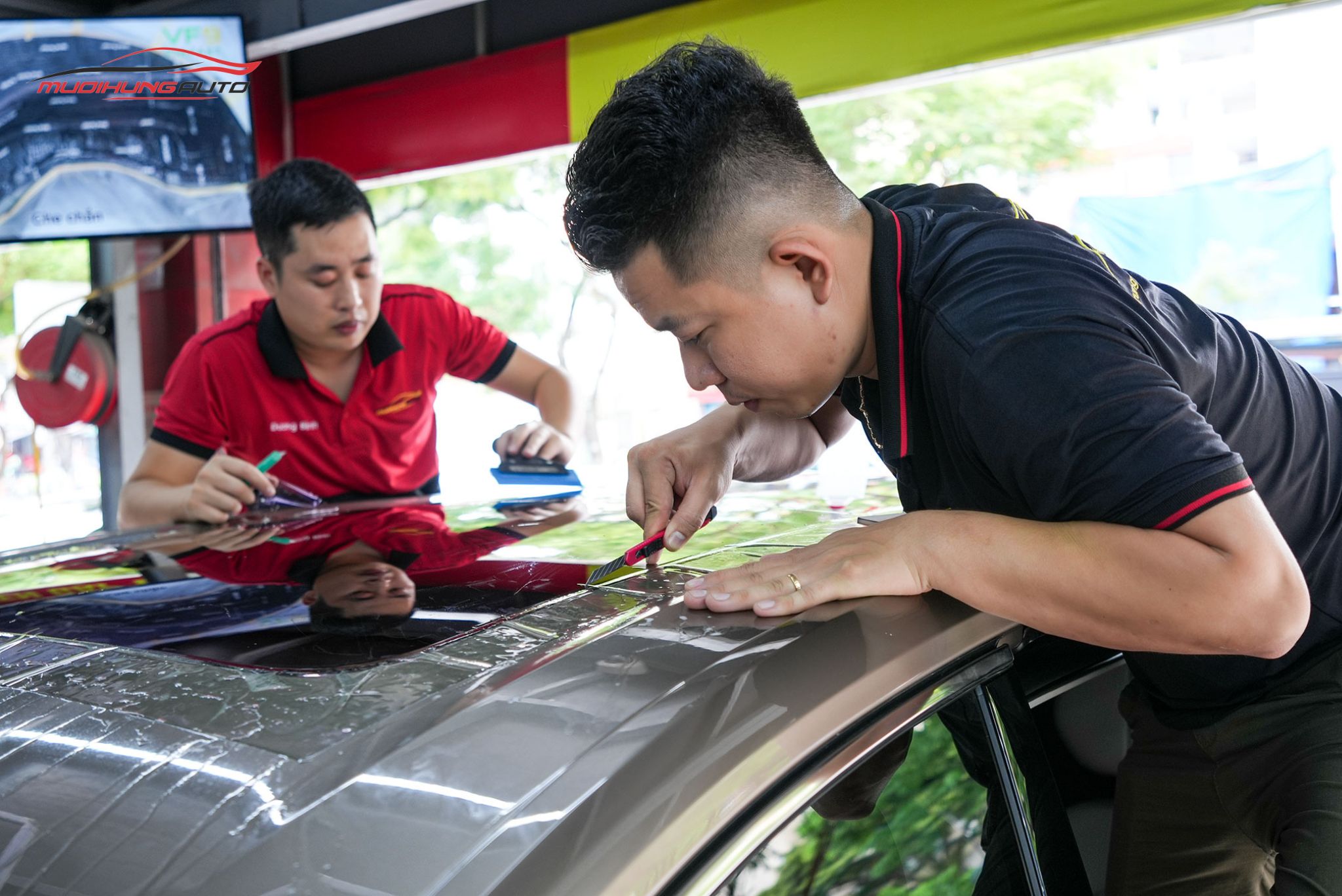 Phim PPF TPU SUNROOF cách nhiệt cửa sổ trời xe Volkswagen Viloran