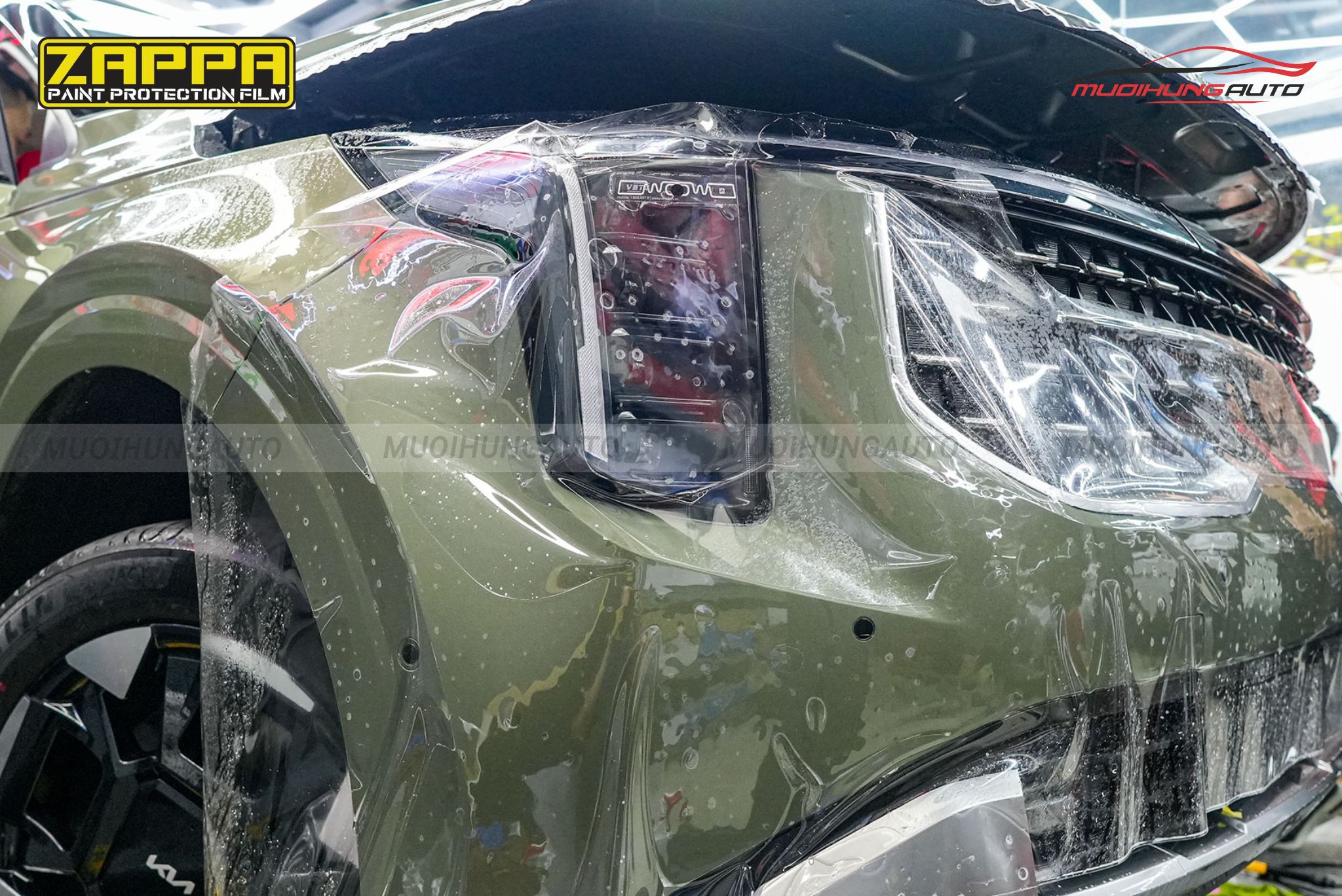 Phim PPF Zappa TPU 1388 xe hơi