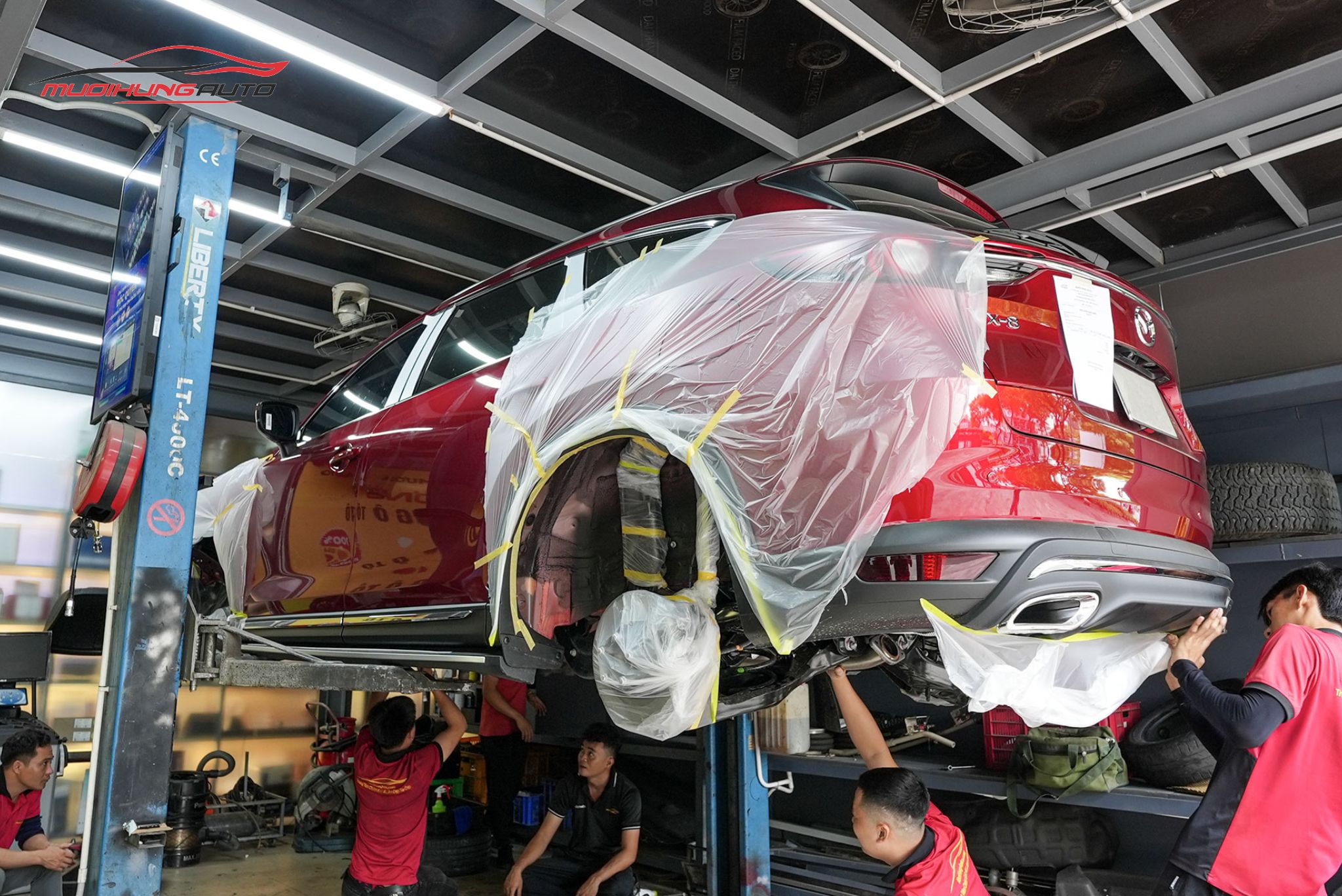 Phủ Gầm Xe Mazda CX-8 2023