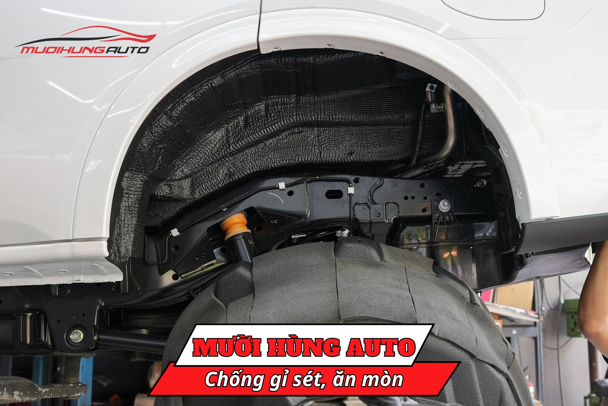 6 Bước Phủ Gầm Ô Tô Chuyên Nghiệp, Đạt Chuẩn