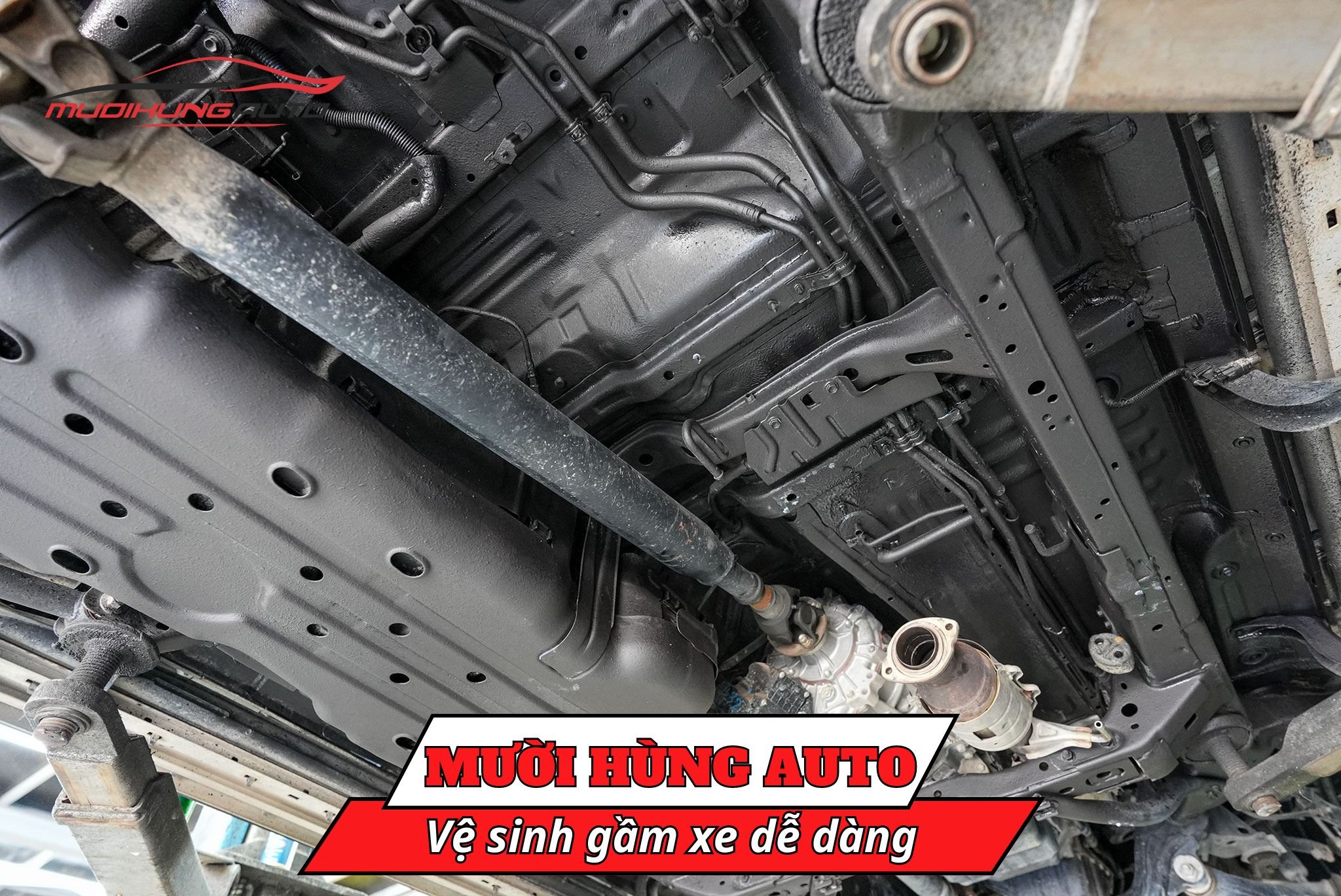 6 Bước Phủ Gầm Ô Tô Chuyên Nghiệp, Đạt Chuẩn