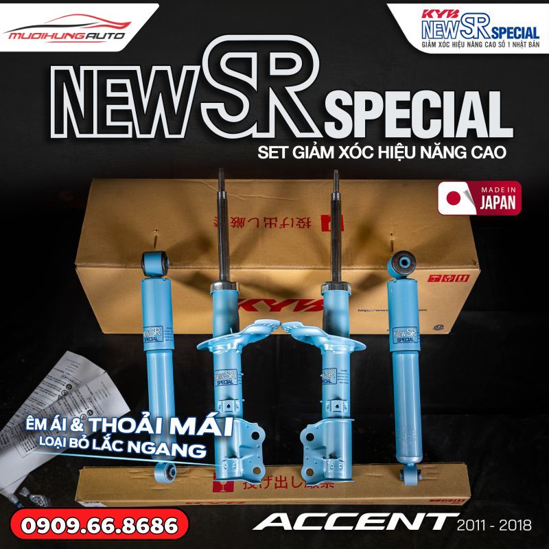 Phuộc nhún xe ô tô KYB Accent