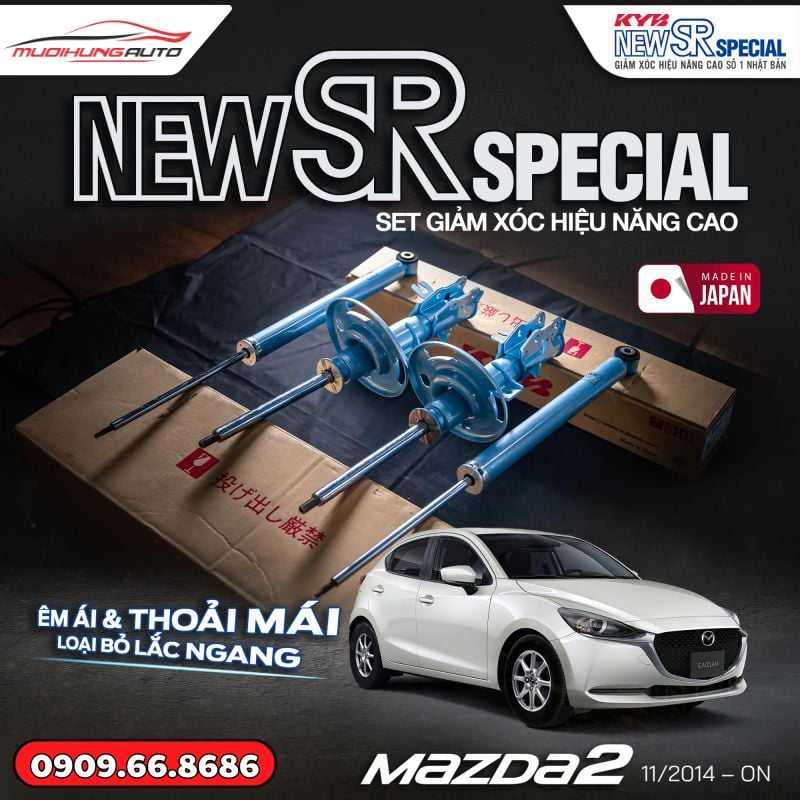 Phuộc nhún xe ô tô KYB Mazda 2