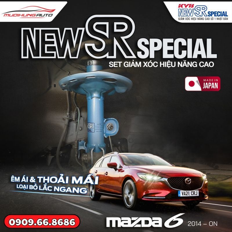 Phuộc nhún xe ô tô KYB Mazda 6 2014
