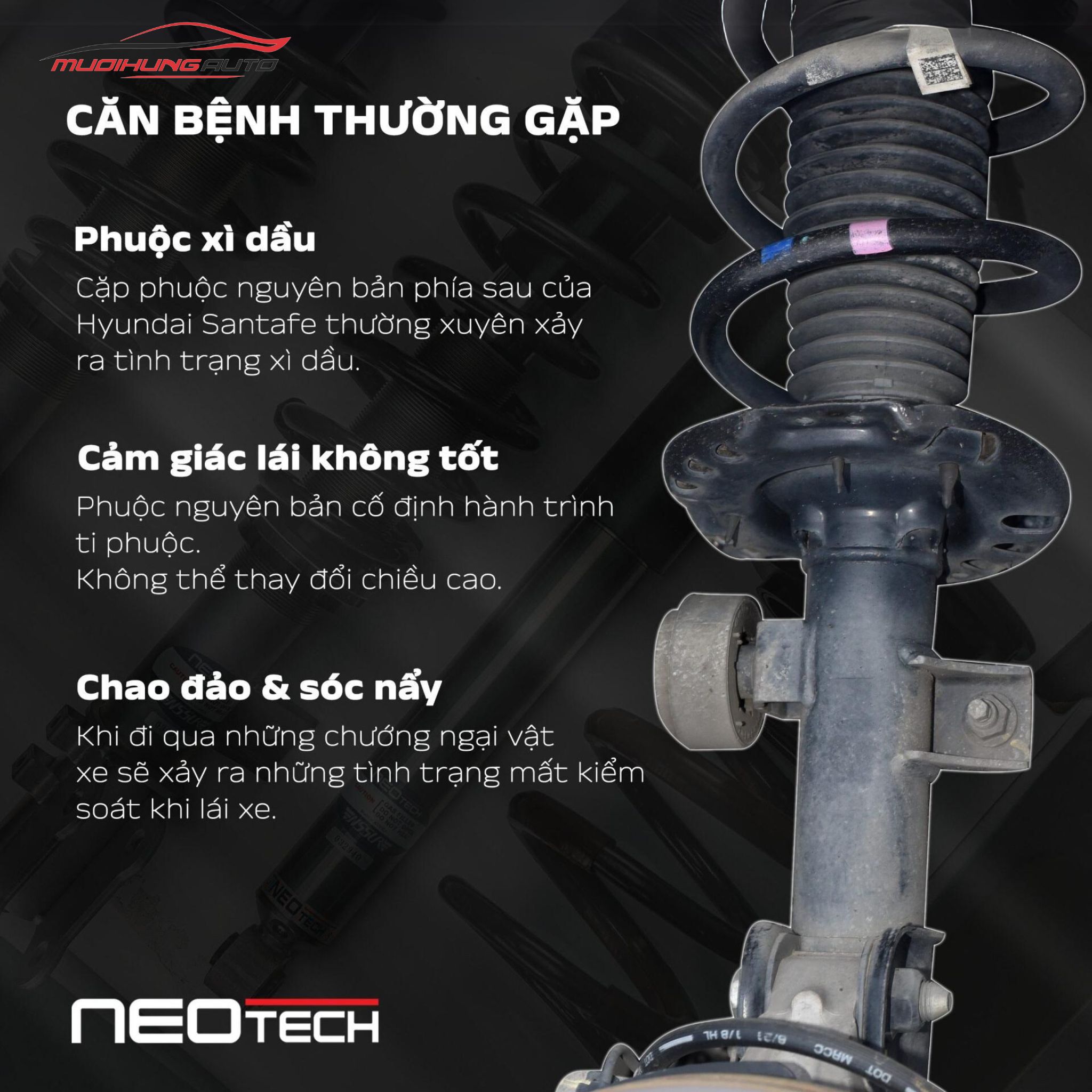 Phuộc ô tô Neotech Sorento