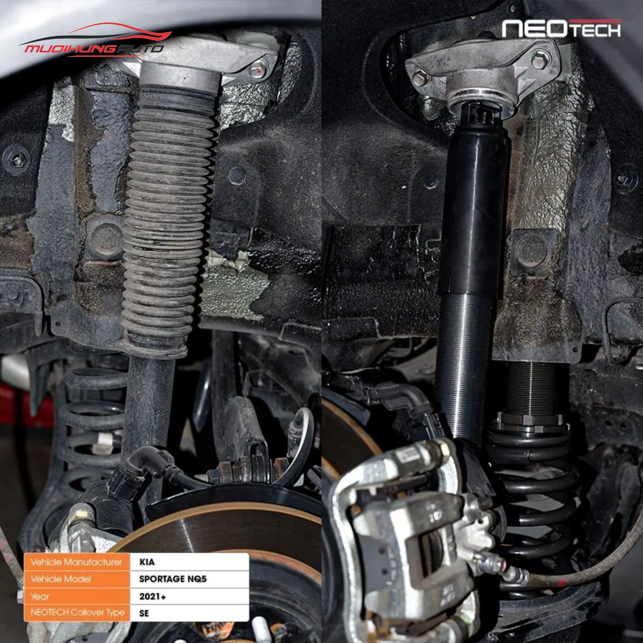 Phuộc xe hơi Neotech Sportage