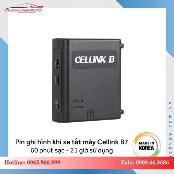 Pin camera hành trình Cellink B7 cao cấp