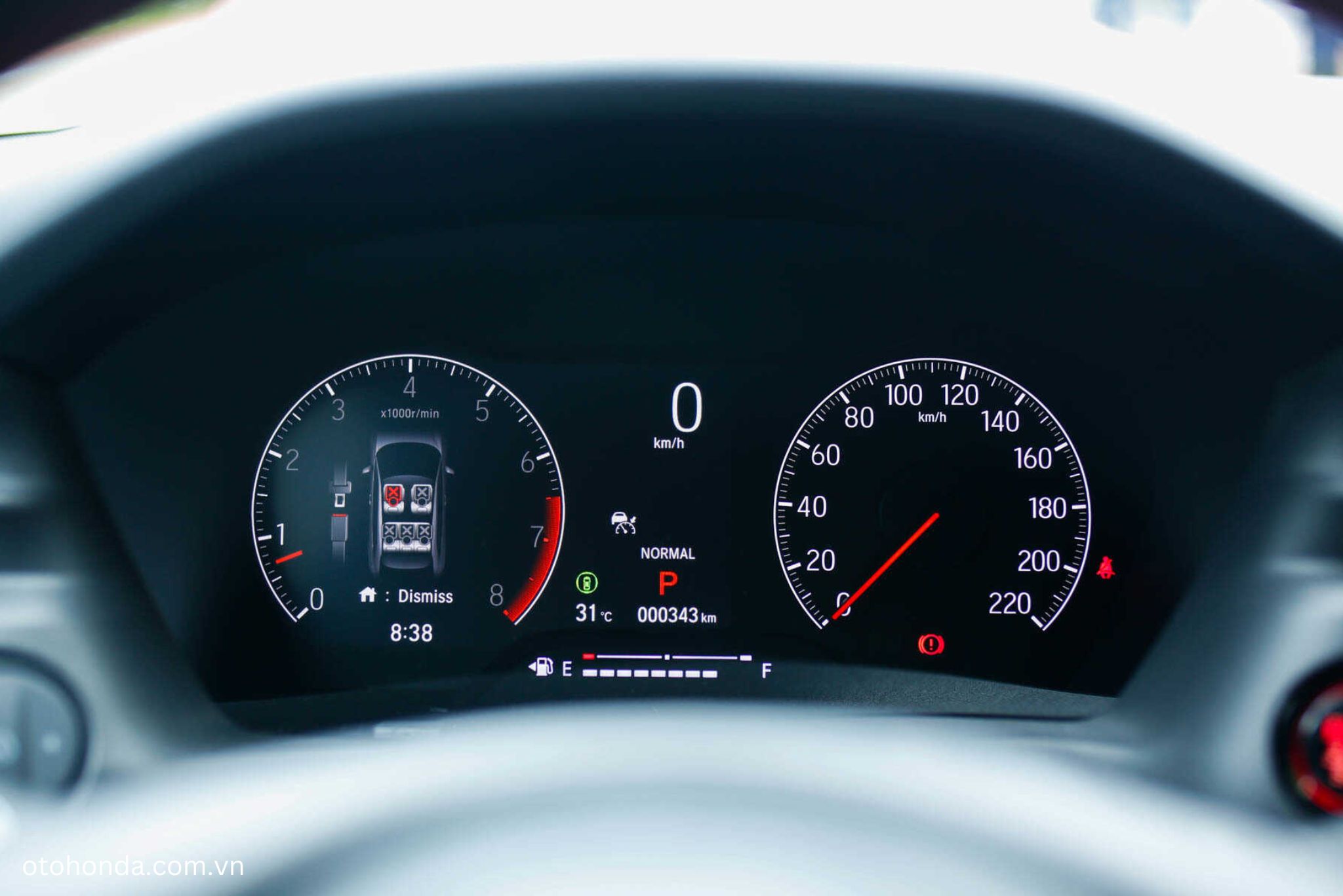 Honda HR-V 2025 trang bị màn hình LCD 7 inch