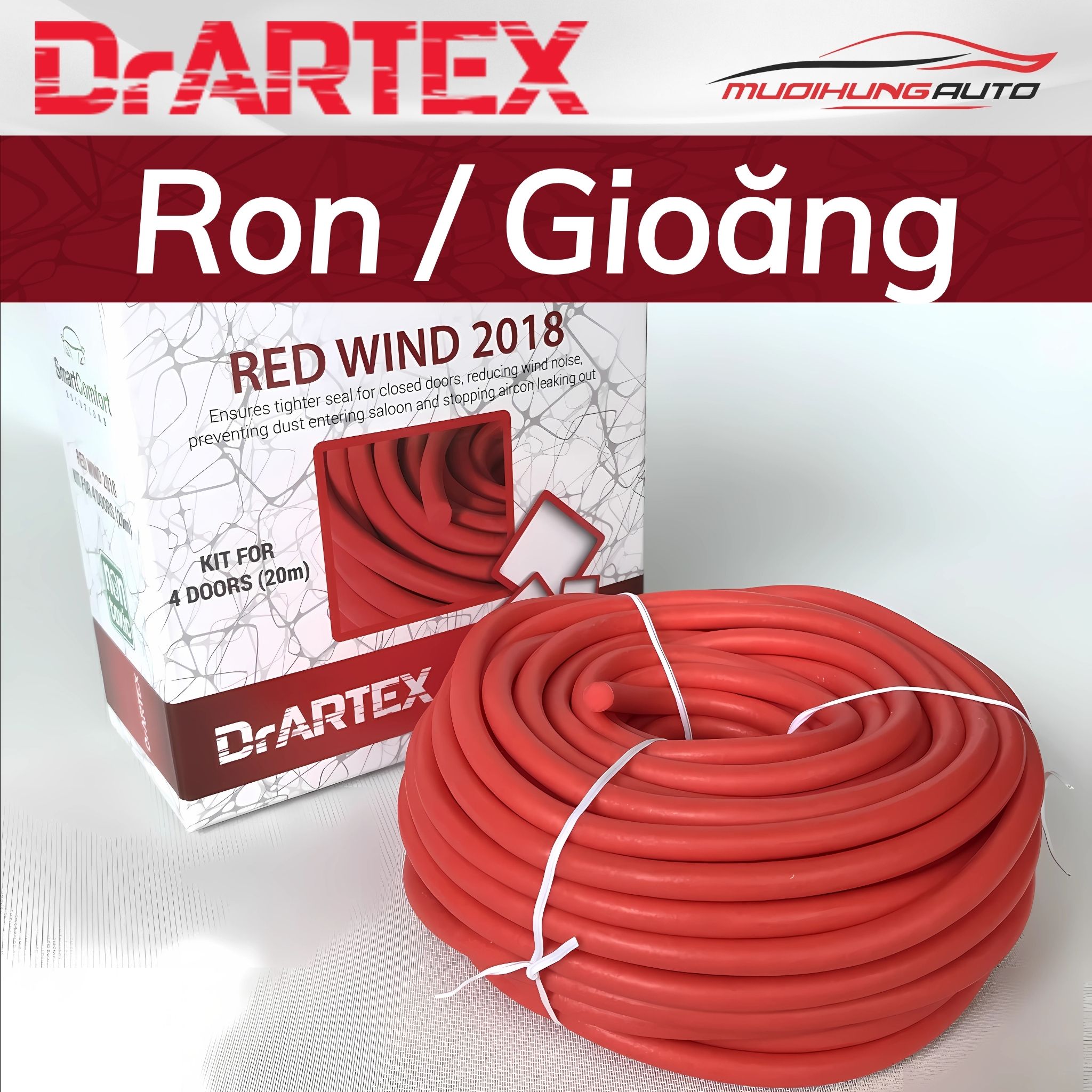 Ron gioăng cửa ô tô DrARTEX Redwind