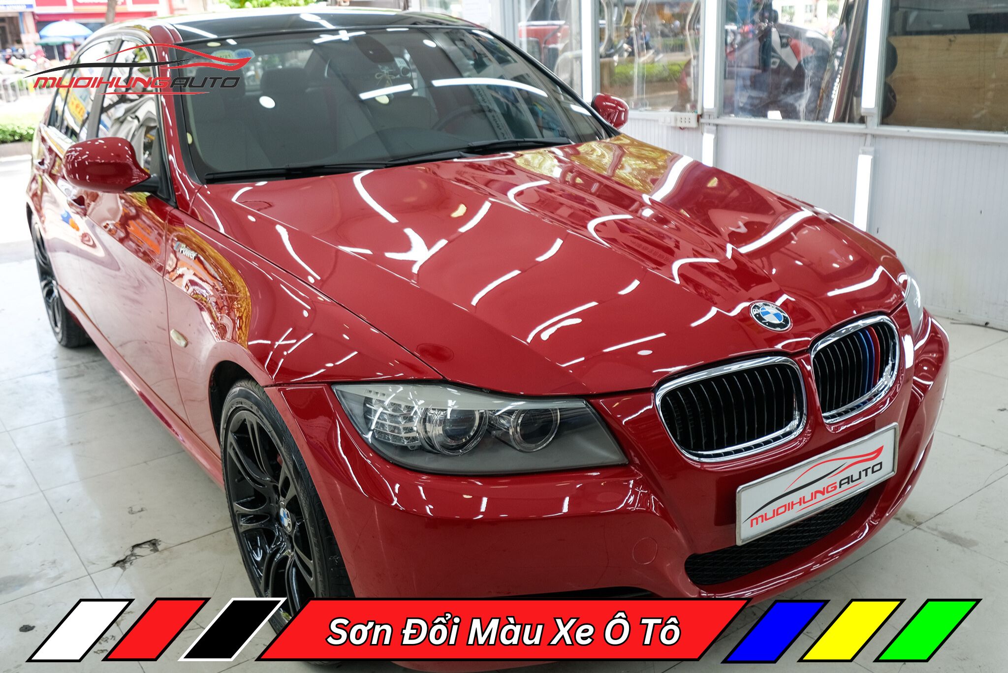 Sơn Đổi Màu Xe Ô Tô BMW 320i