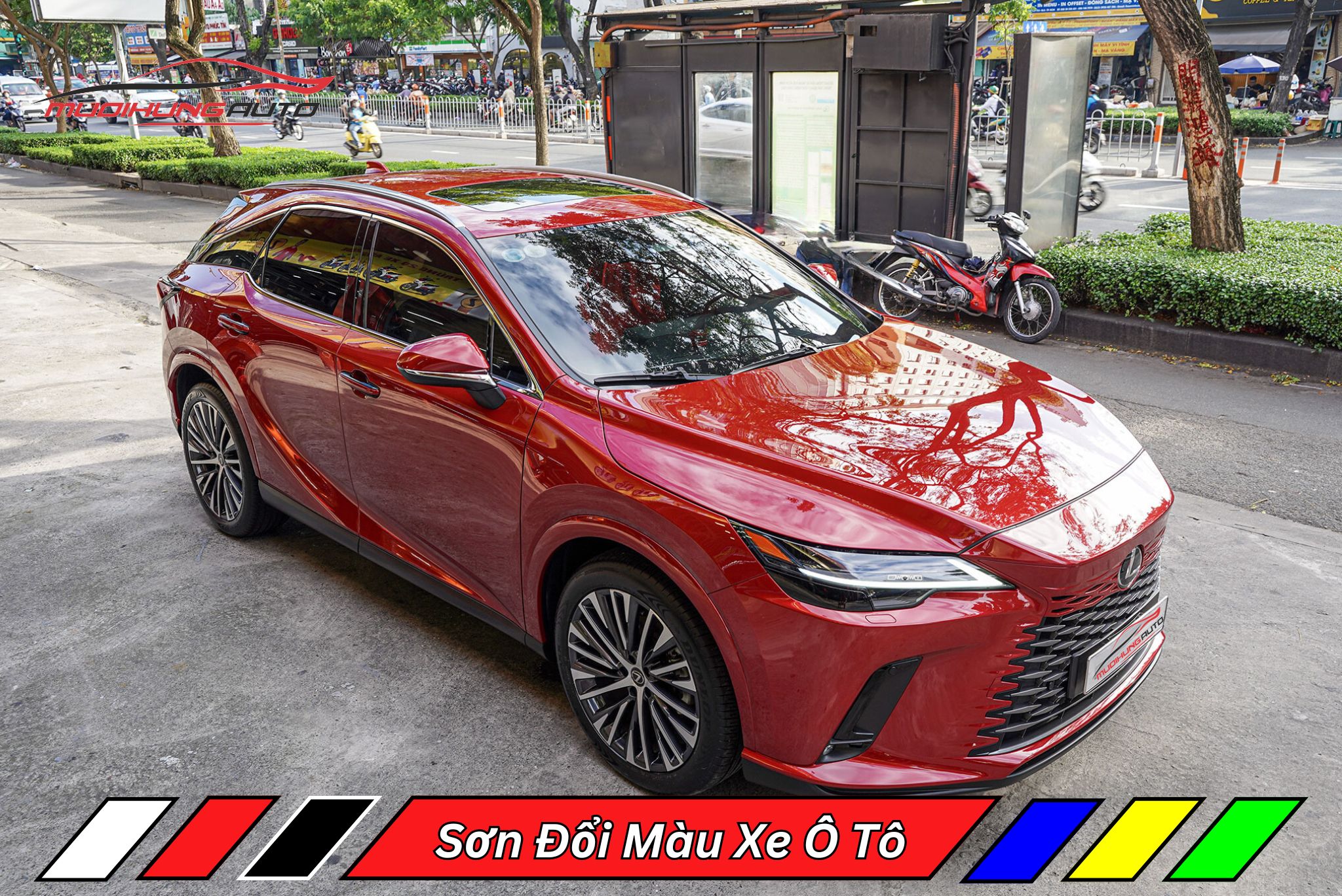 Sơn Đổi Màu Xe Ô Tô