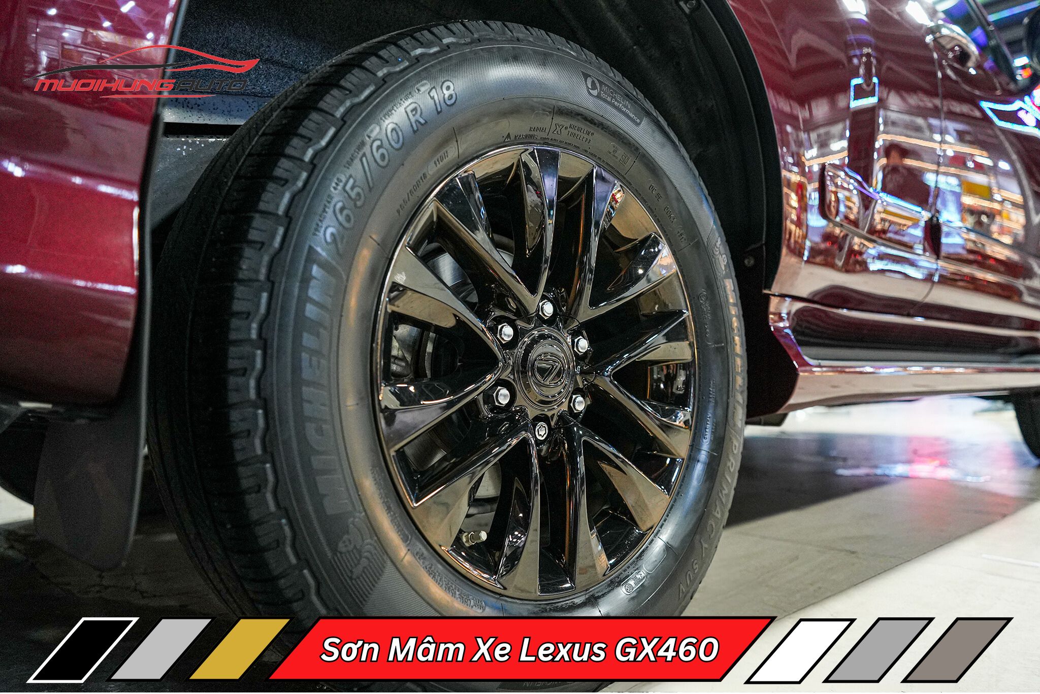 Sơn Mâm Xe Lexus GX460