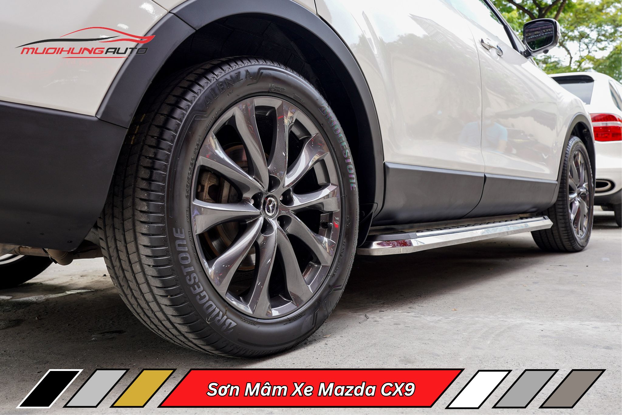 Sơn Mâm Xe Mazda CX9