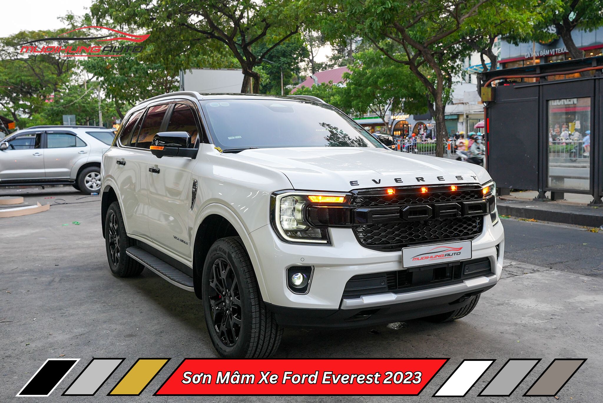 Sơn Mâm Xe Ford Everest 2023